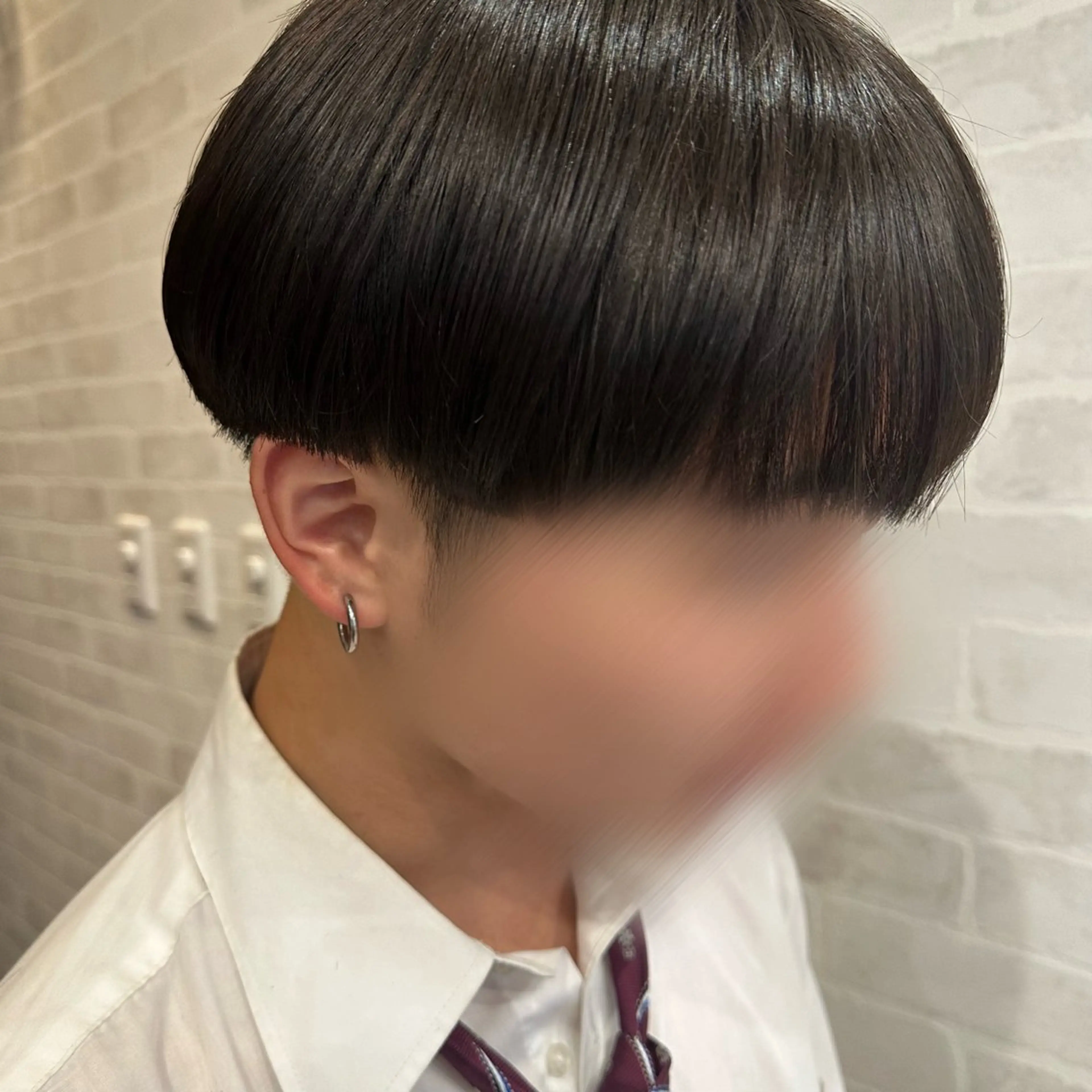 メンズ マッシュ 村上 美波のヘアスタイル