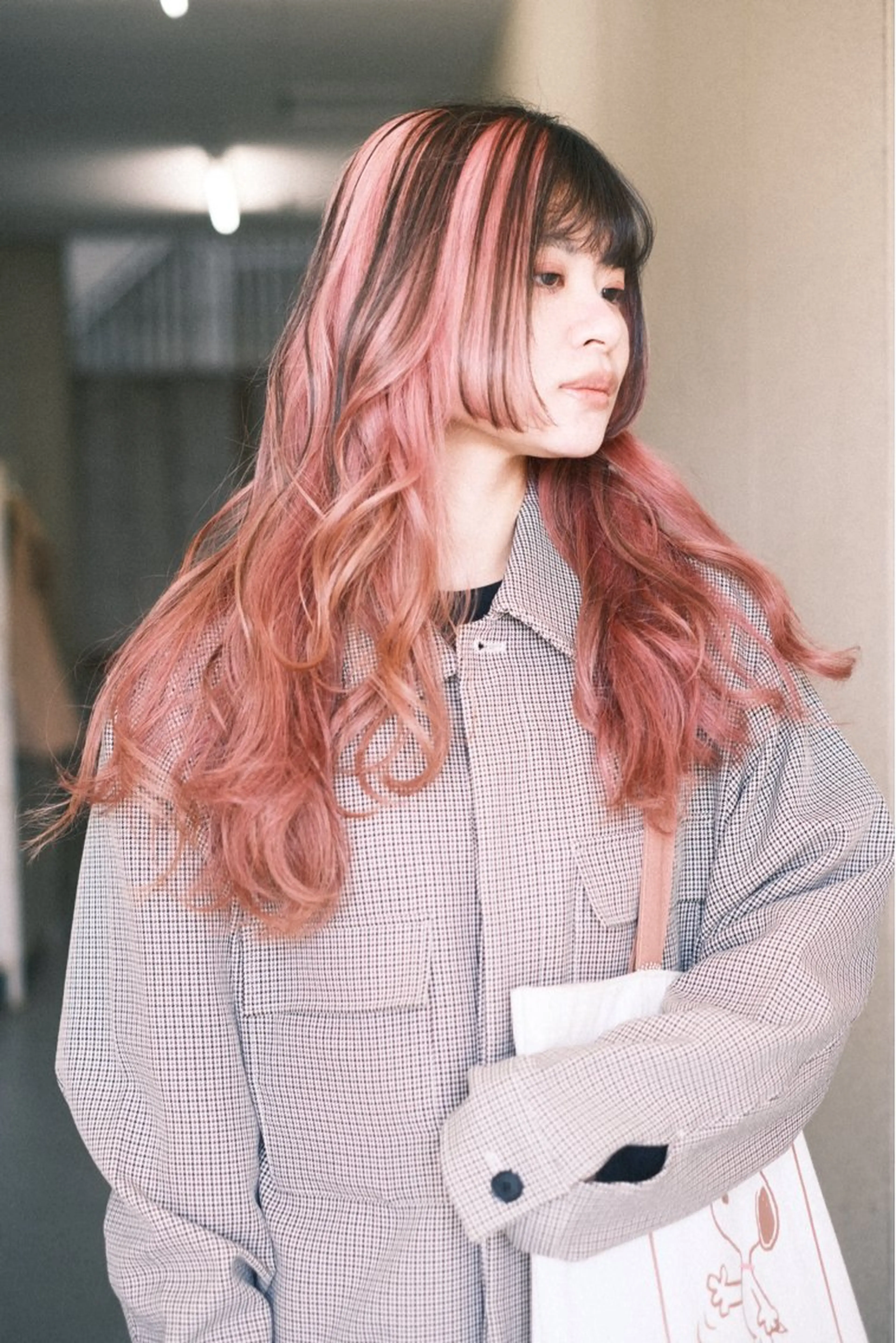 セミロング カラー ヘアアレンジ カット ヘアカラー トリートメント 個性爆弾💣 ダブルカラー/ゆかのヘアスタイル