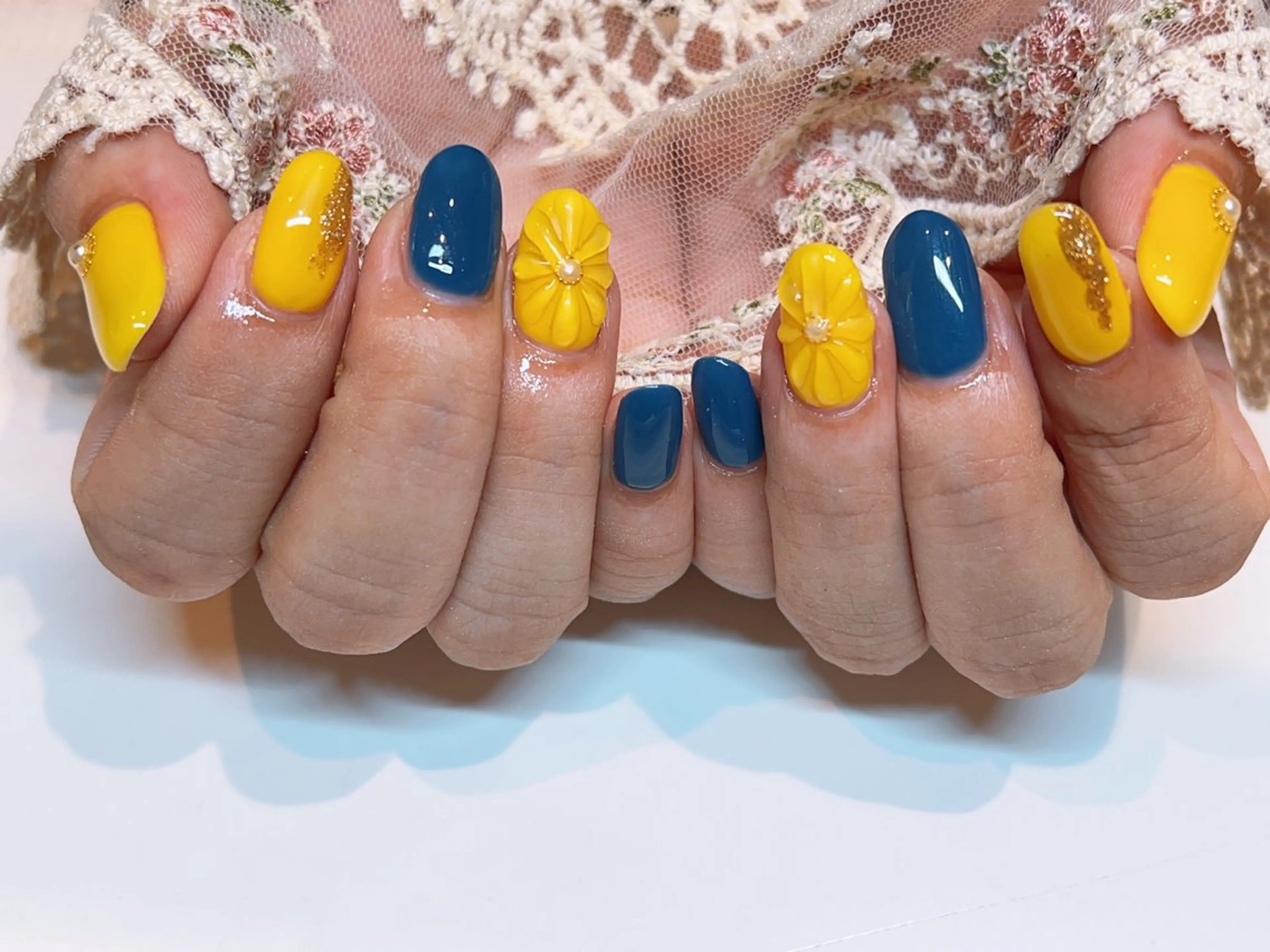 ネイル 猫村のネイル 部屋のネイルデザイン