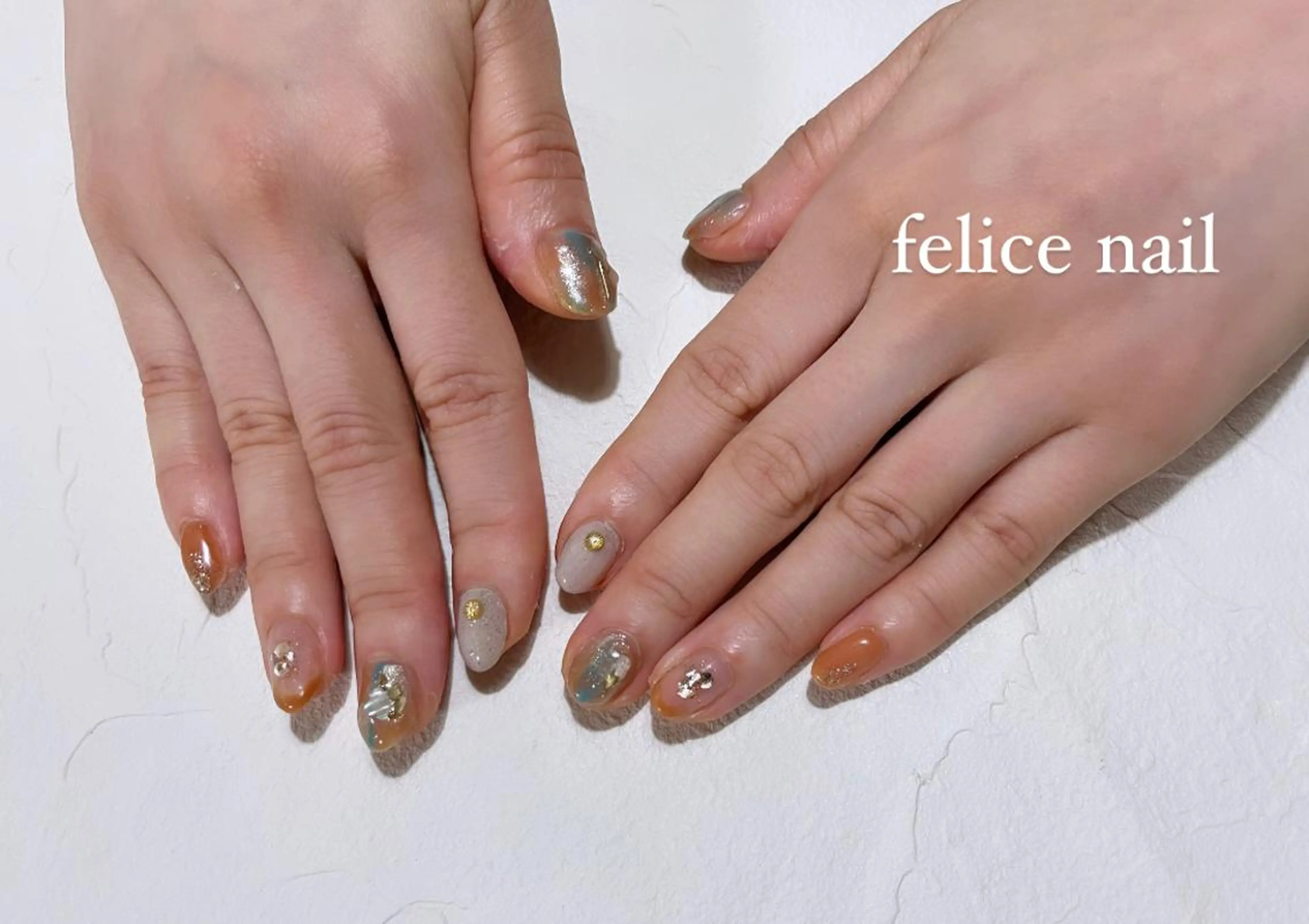 ネイル ニュアンスネイル felice nailのネイルデザイン