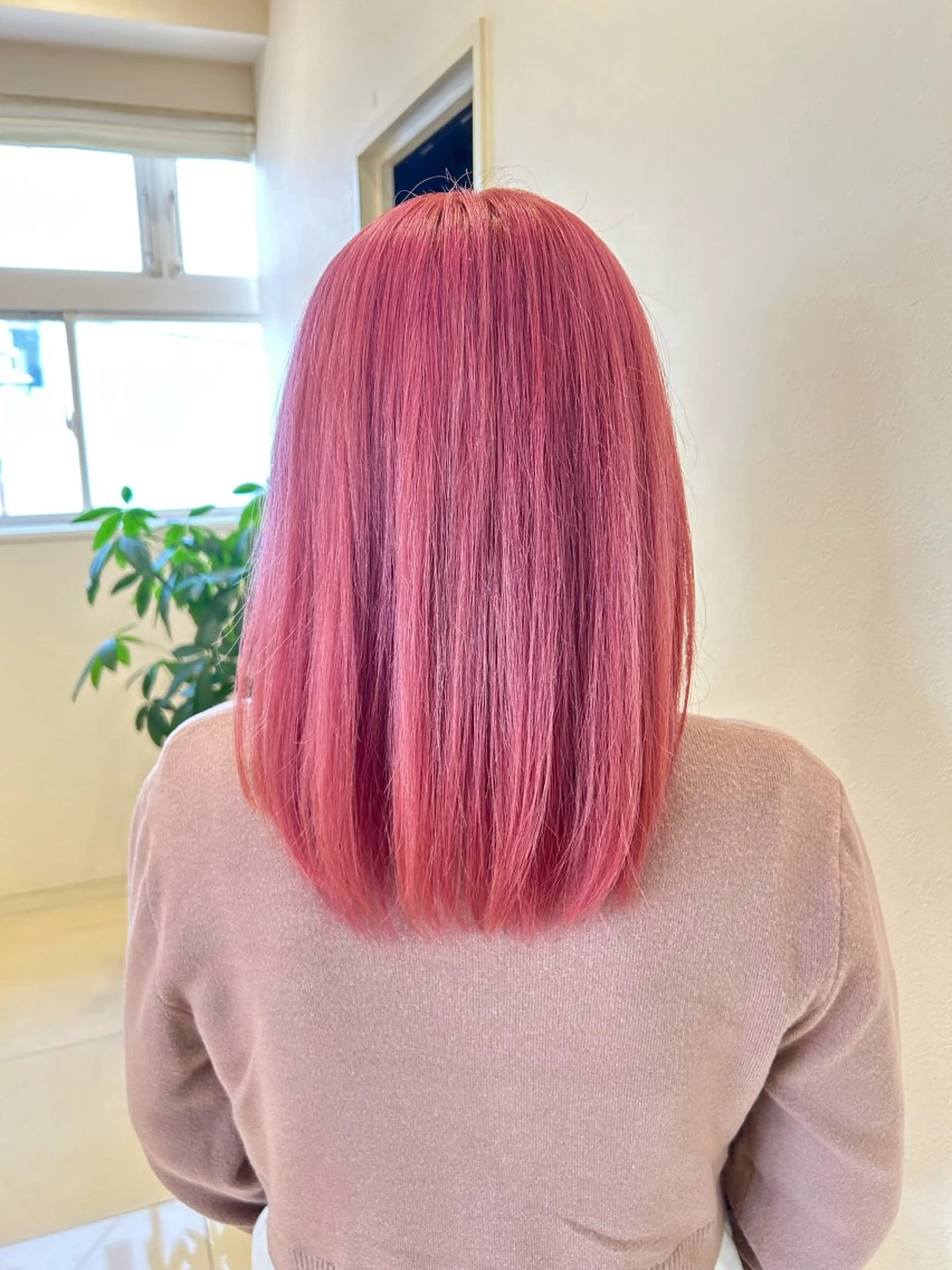 セミロング ヘアカラー トリートメント Ayano 🫧のヘアスタイル