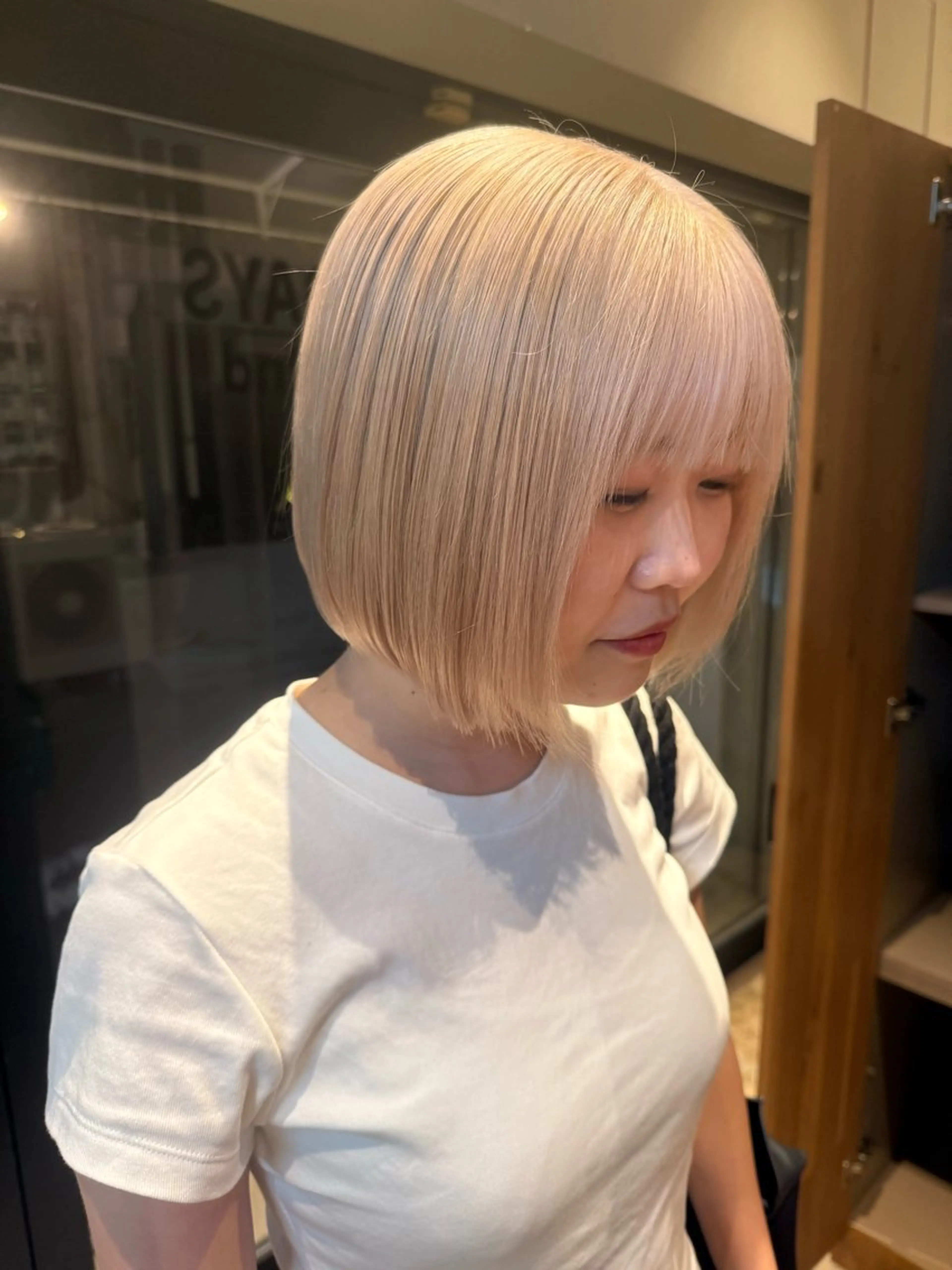 ショート ヘアカラー トリートメント 【副店長】DAYS 2nd 久木山湧也のヘアスタイル
