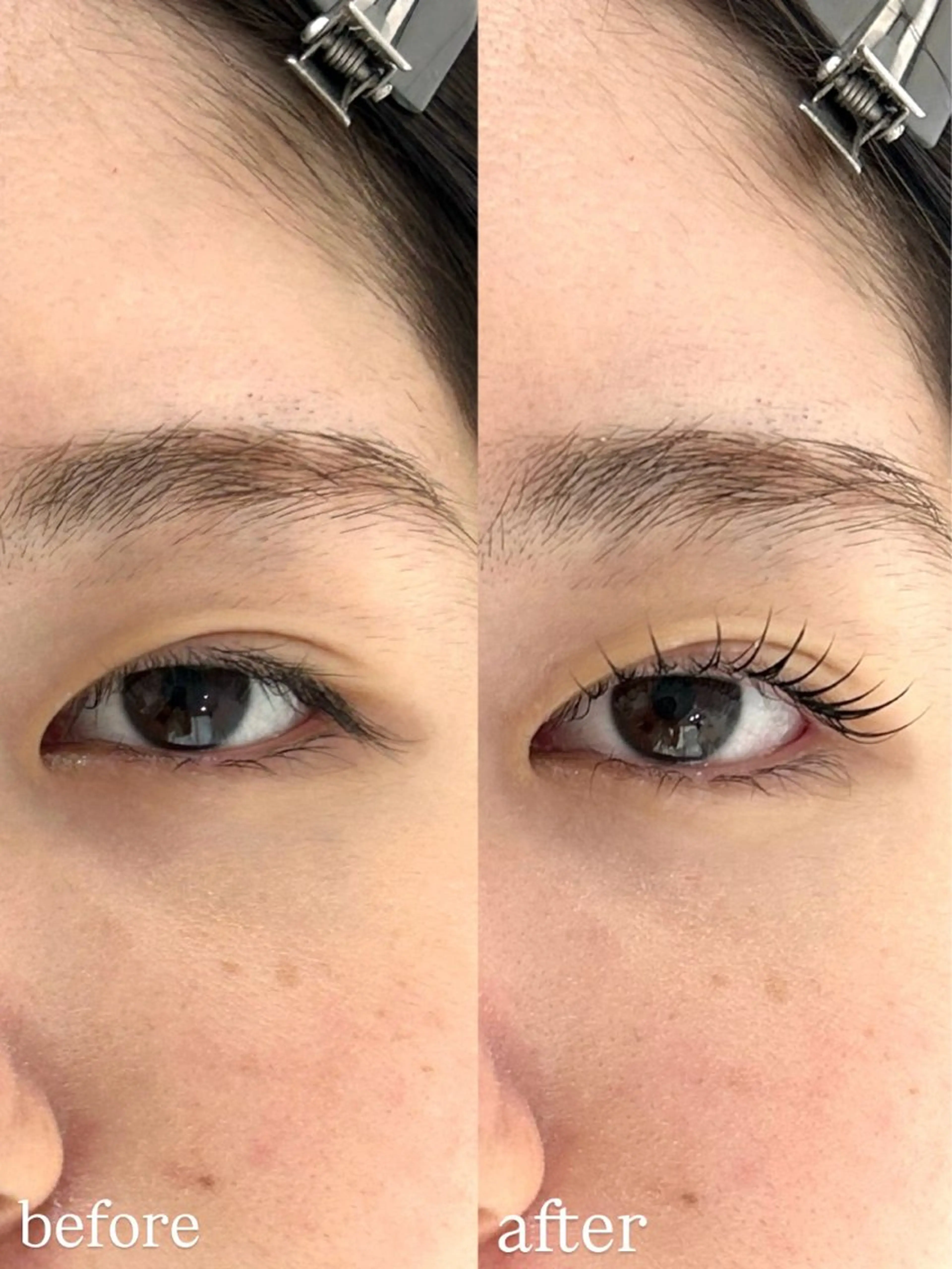 マツエク・マツパ ナチュラル 奥出 祐菜のマツエク・マツパデザイン