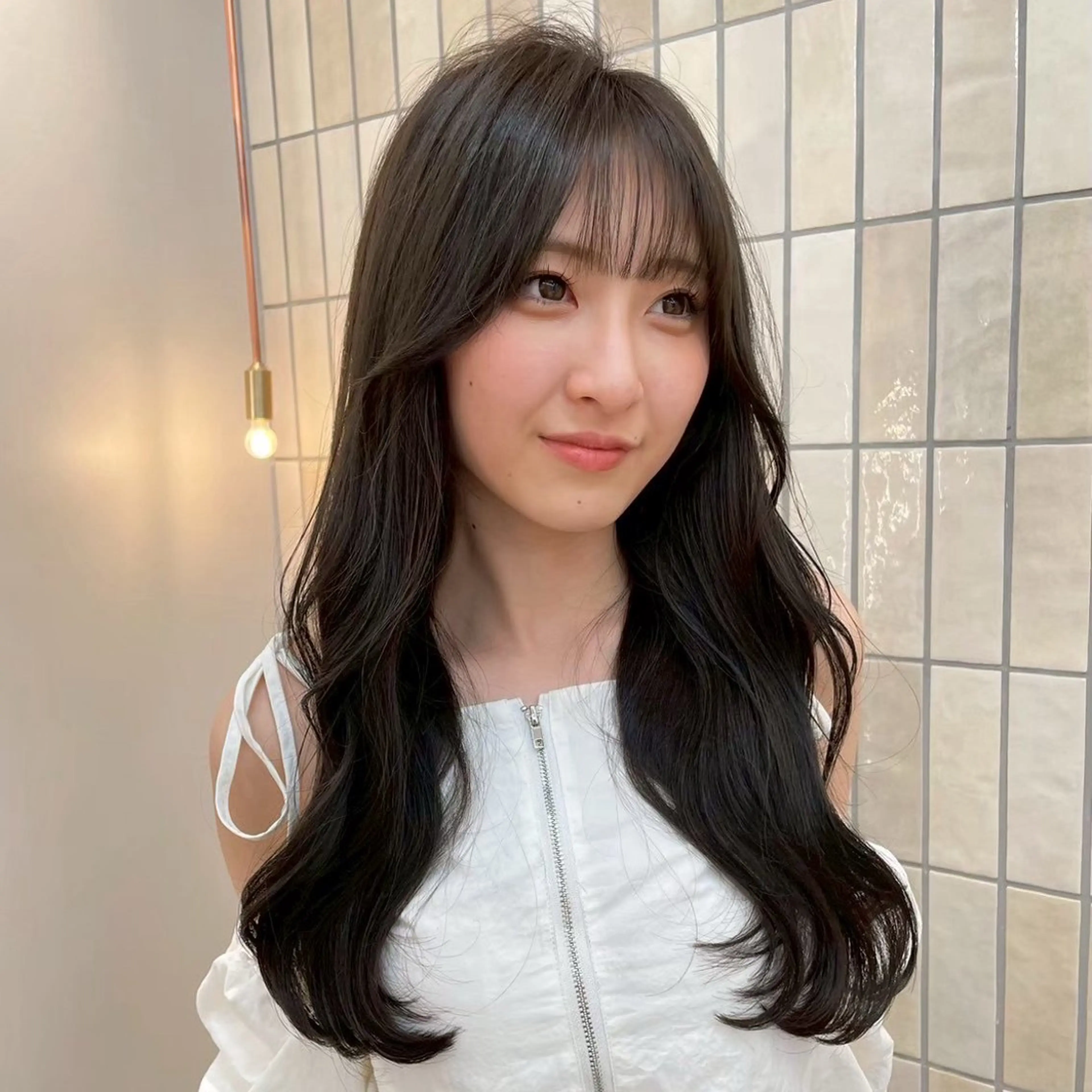 ロング カット ヘアカラー 🦋高屋敷陸🦋 レイヤー/グレージュのヘアスタイル