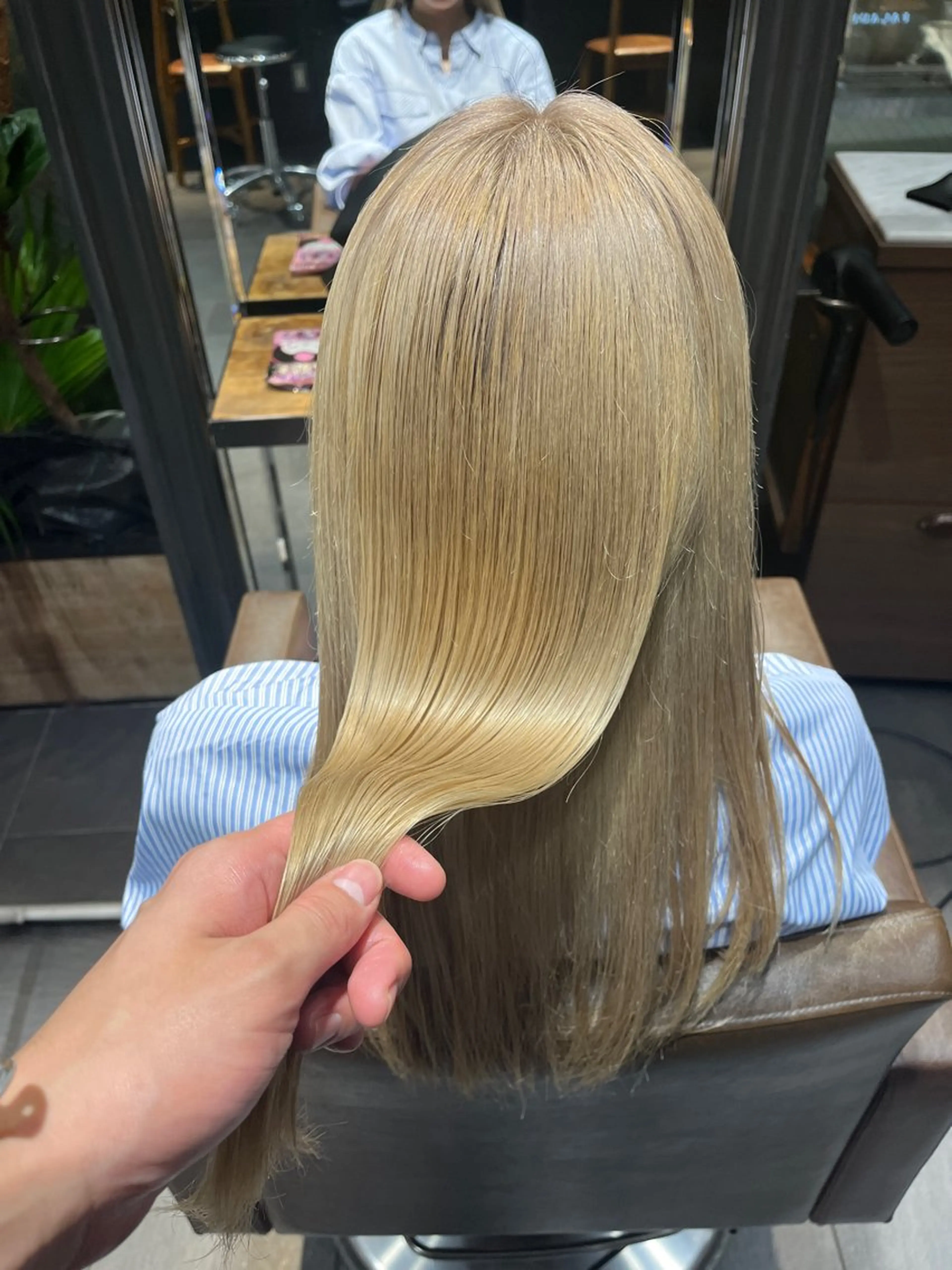 ロング カラー MINX 外山 海成/銀座のヘアスタイル