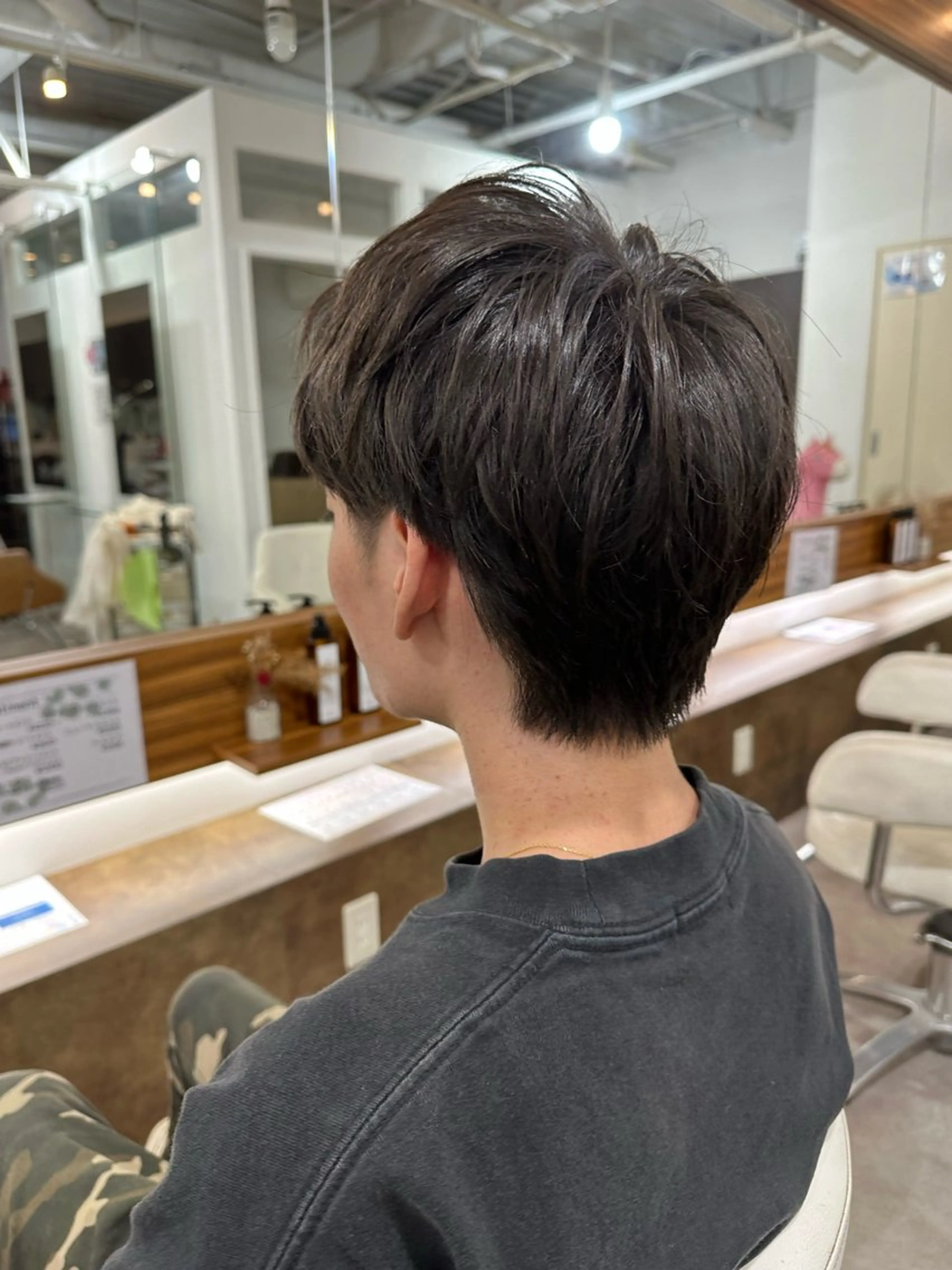 メンズ カット TOTOSA  Coming所属・我満 宏映のヘアスタイル