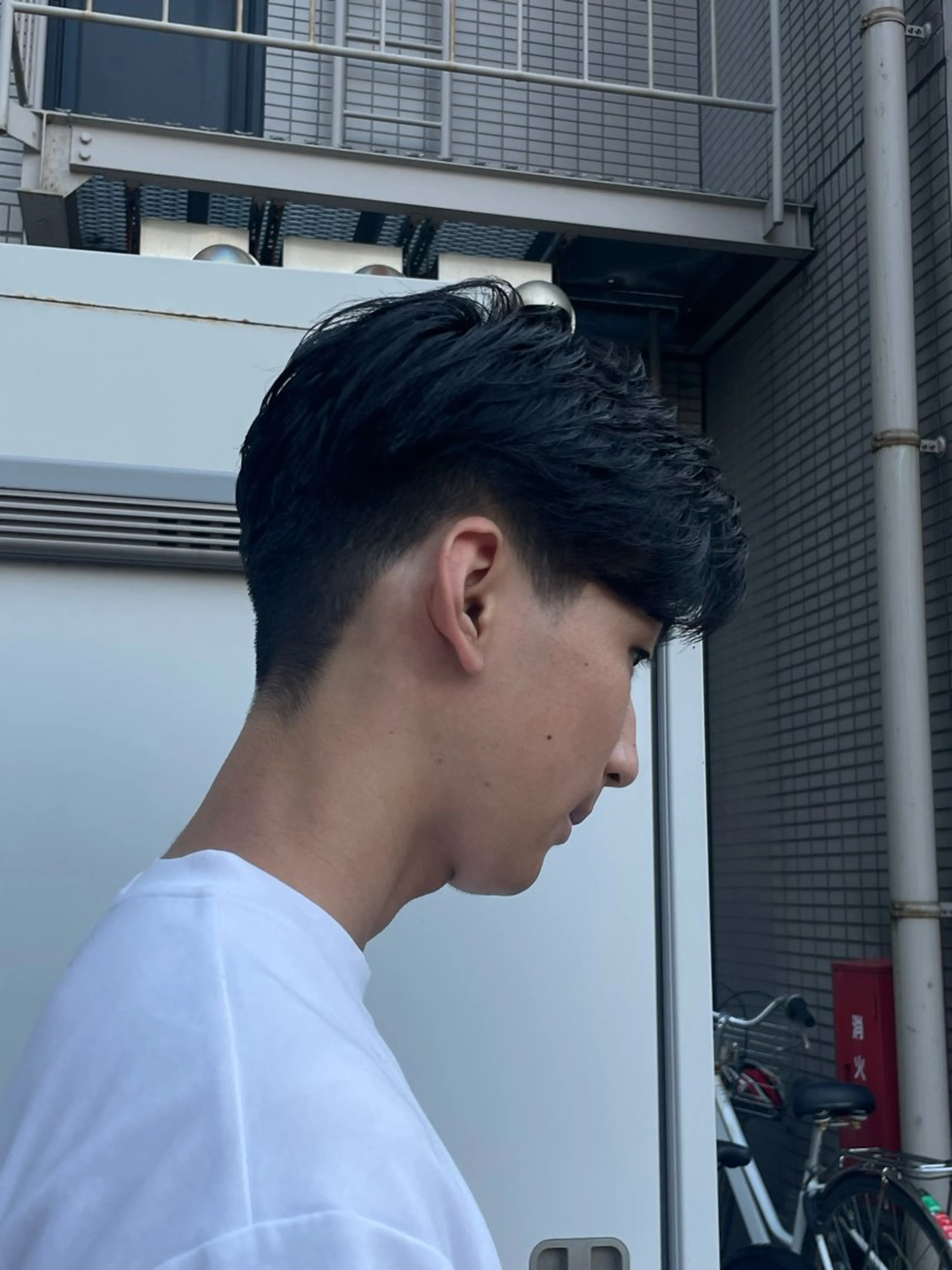 ショート メンズ カット ボブモデル募集/ 青木亮太郎のヘアスタイル