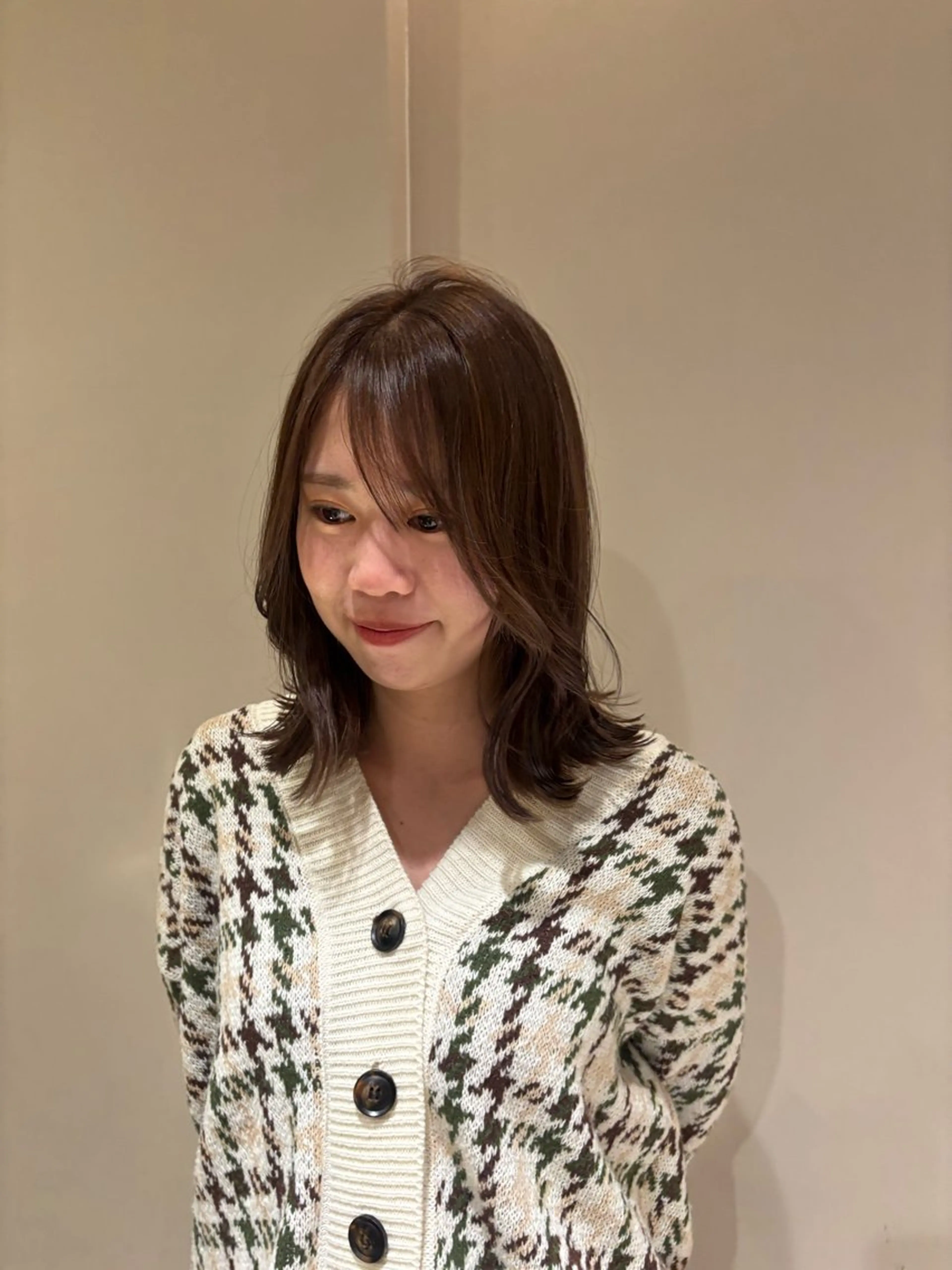 ミディアム 鳥栖美容室/nir. 美優/ミユのヘアスタイル