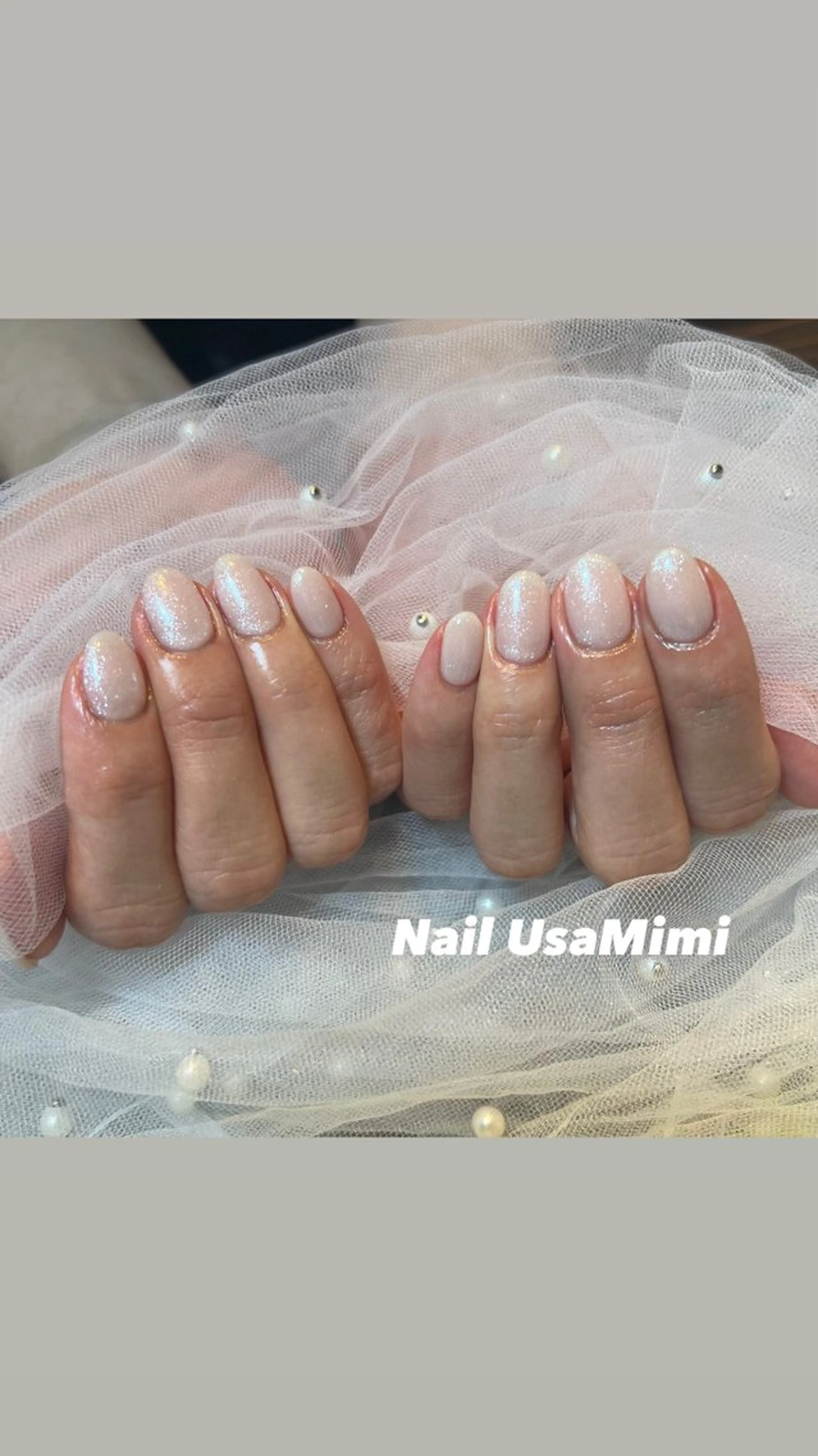 ネイル アートネイル オーロラネイル チークネイル フレンチネイル ジェルネイル 本町NailUsa Mimi RIKOのネイルデザイン
