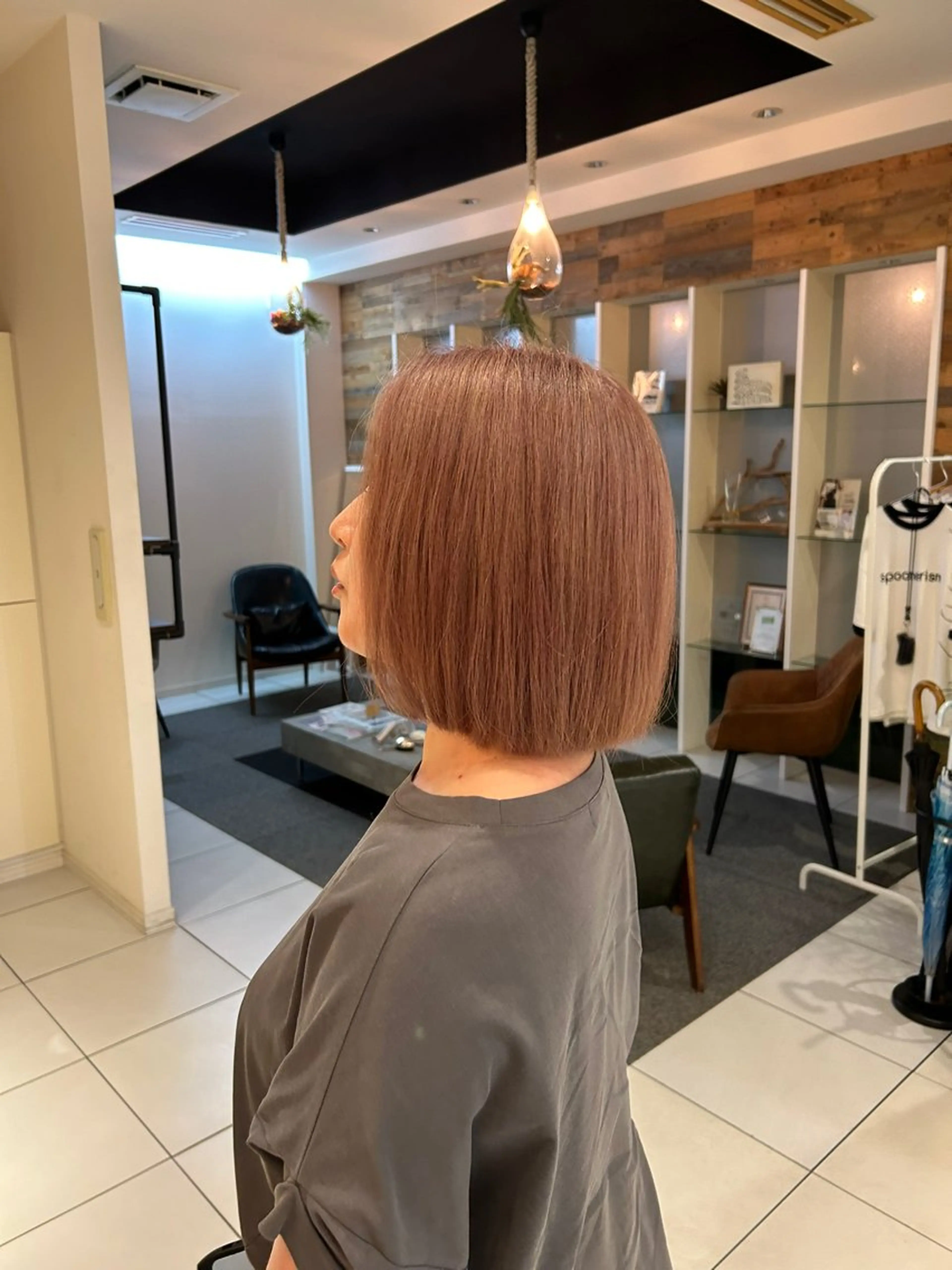 ショート カラー ヘアカラー ヘッドスパ 髪質改善/ストレート パーマ長久手/ひかるのヘアスタイル