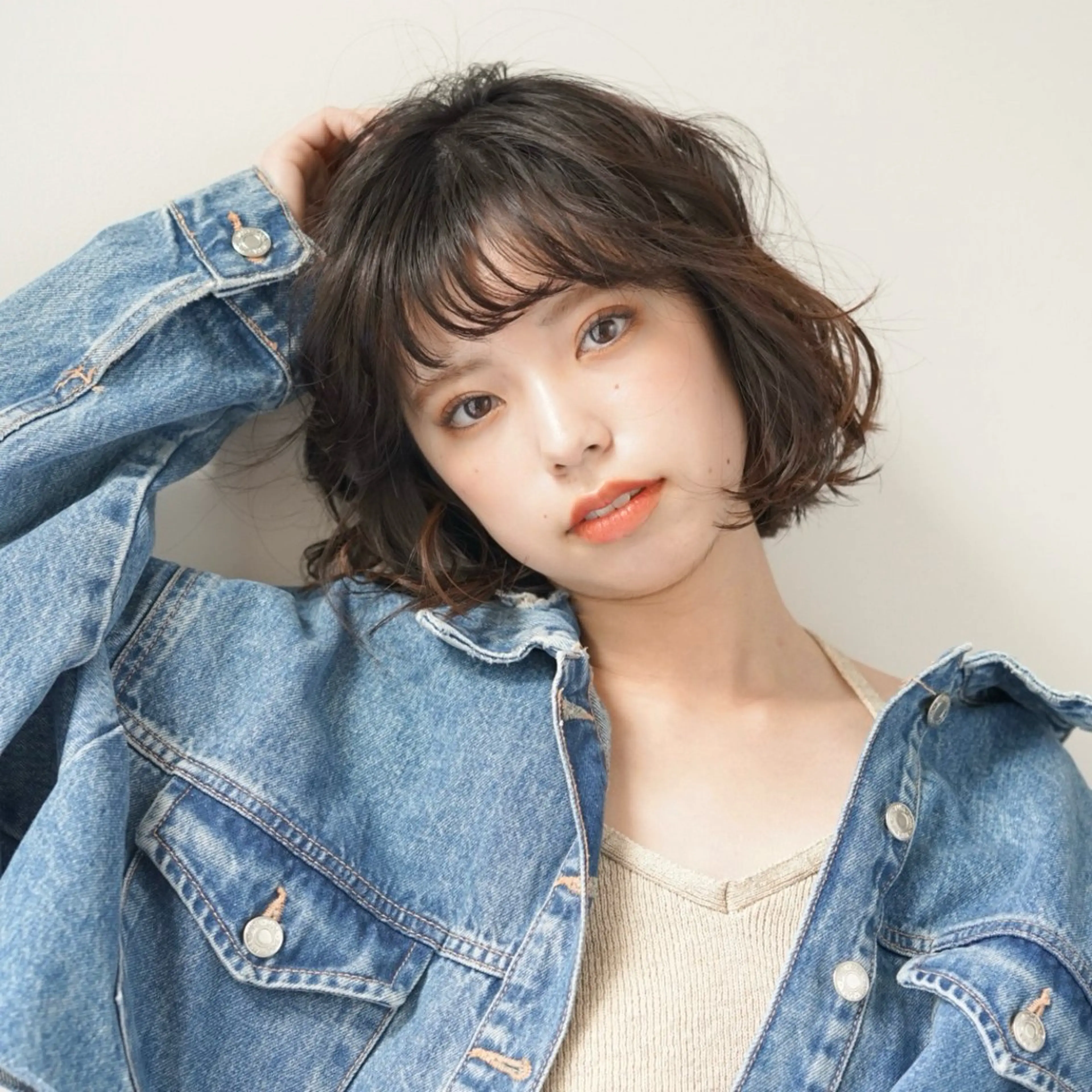 ショート カラー パーマ ヘアアレンジ ボブ カット パーマ トリートメント 髪質改善ストレート✨ パーマヘア✨YUKIのヘアスタイル