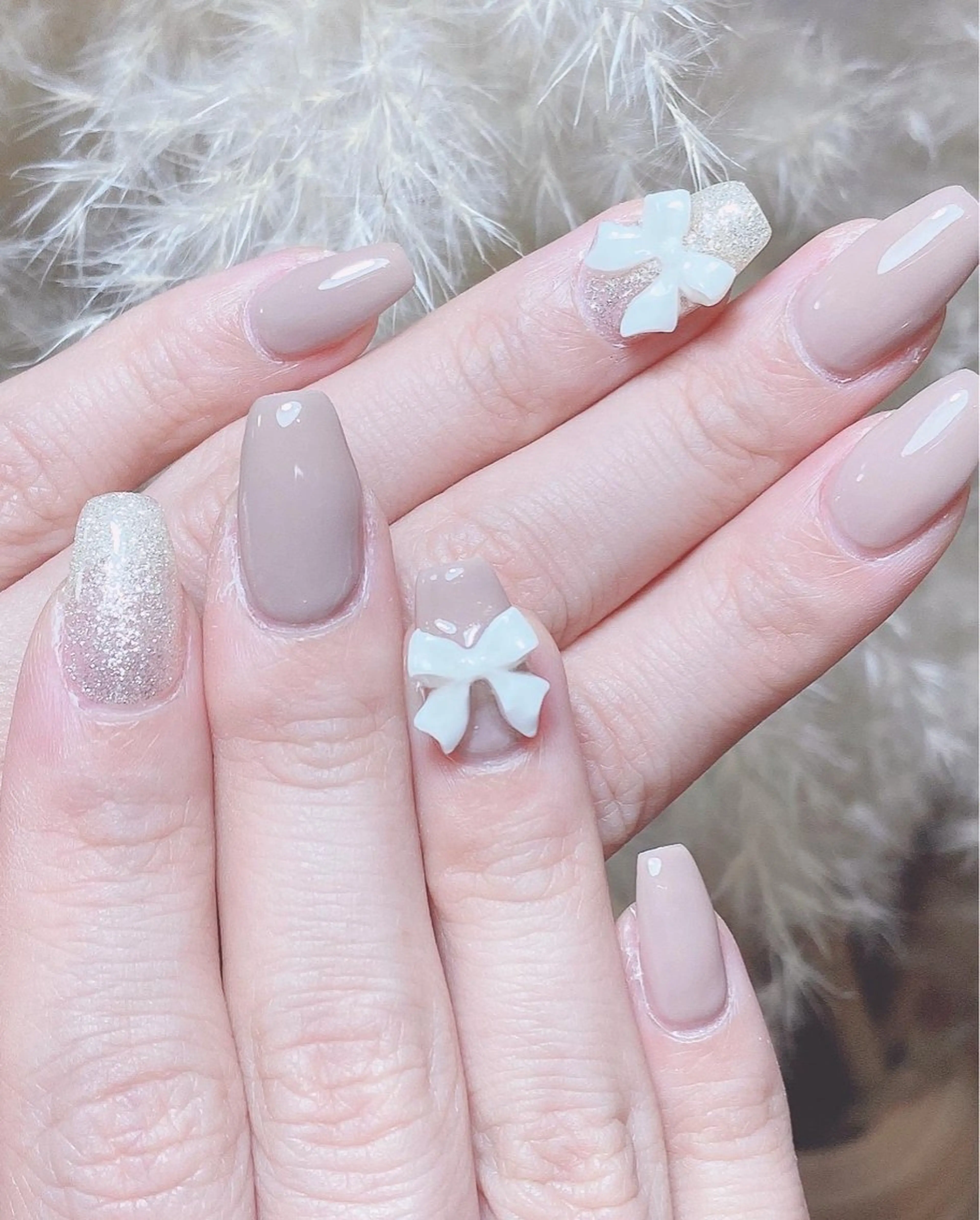 ワンカラー➕大きなパーツ２つor埋め尽くし2本⭐︎ご新規オフ無料の写真