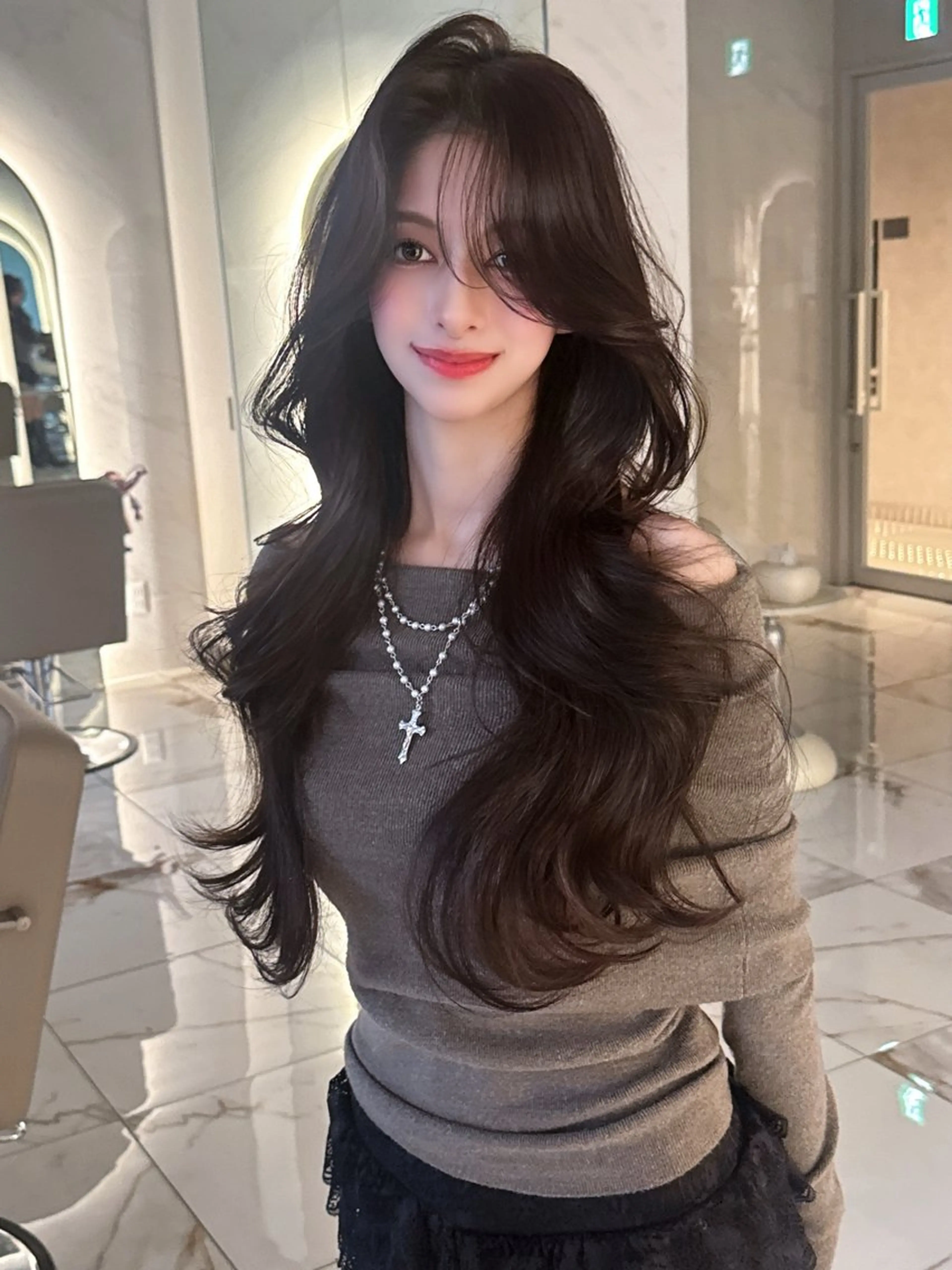 ロング カラー カット ヘアカラー トリートメント ヘアセット kiti Sakae所属・栄美容師/kiti /ボブ/ケントのヘアスタイル