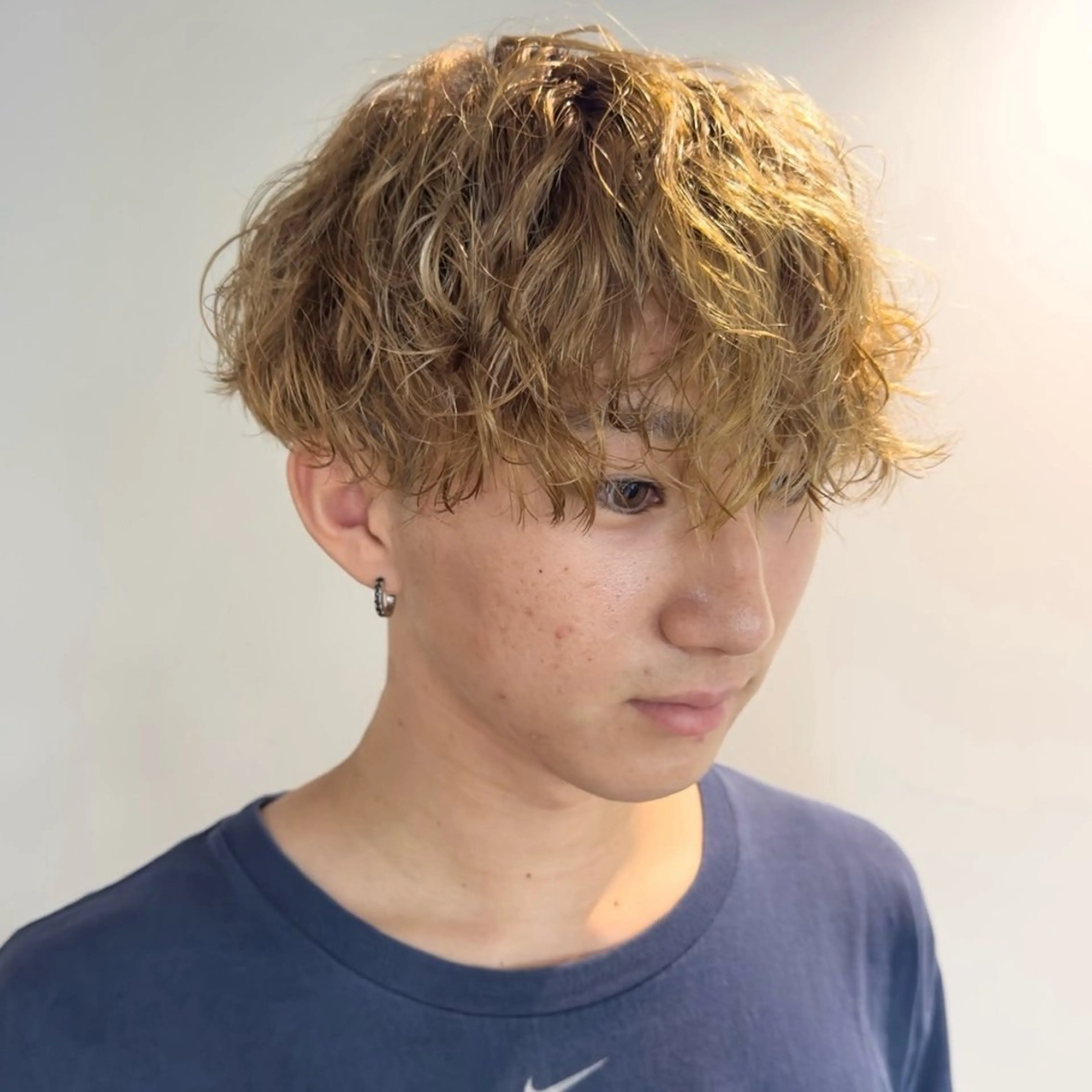 パーマ メンズ メンズパーマ カット ヘアカラー パーマ ヘッドスパ FIG HairDesignのヘアスタイル