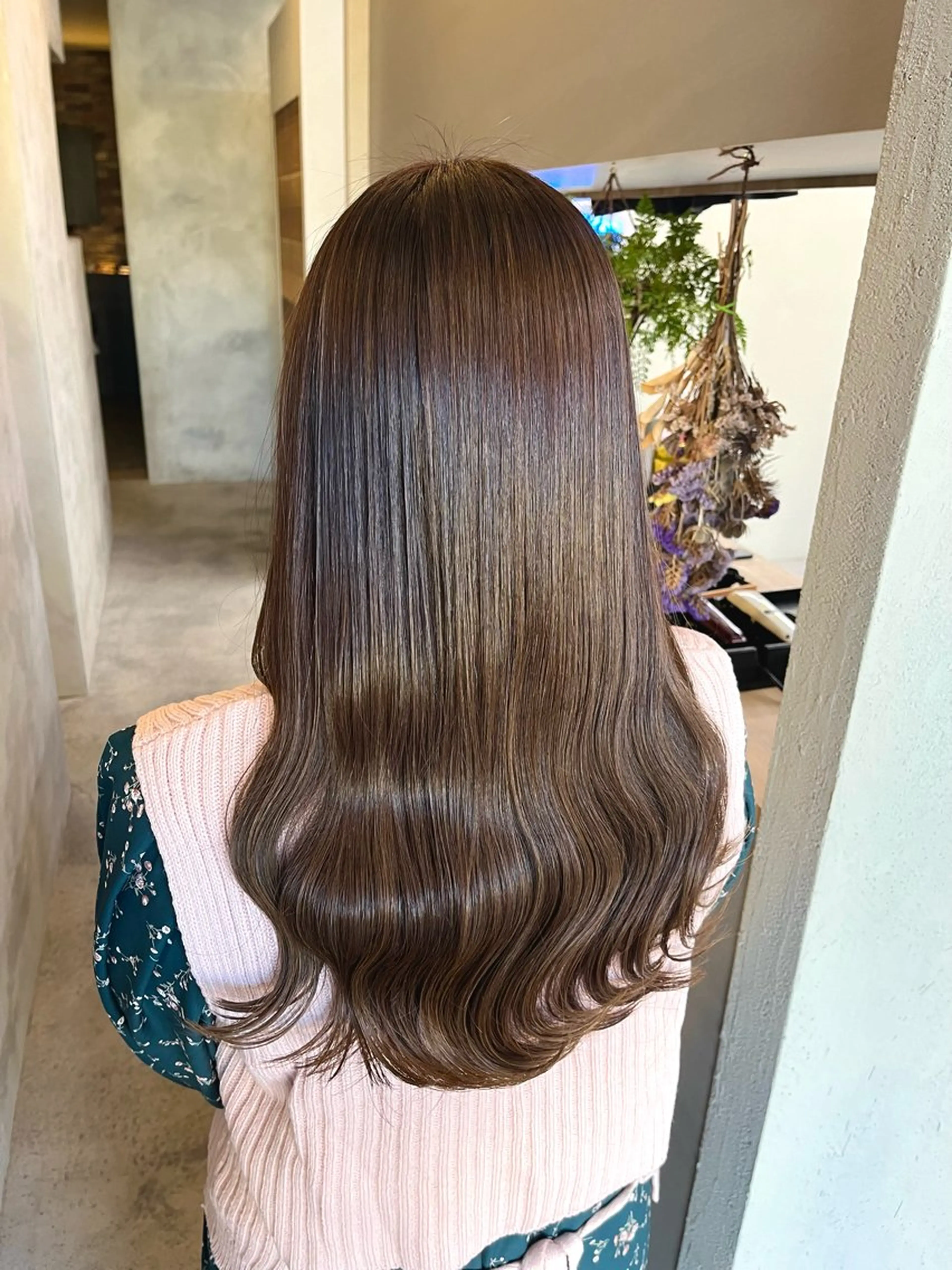 ロング カラー Yuka /ツヤカラー✨のヘアスタイル