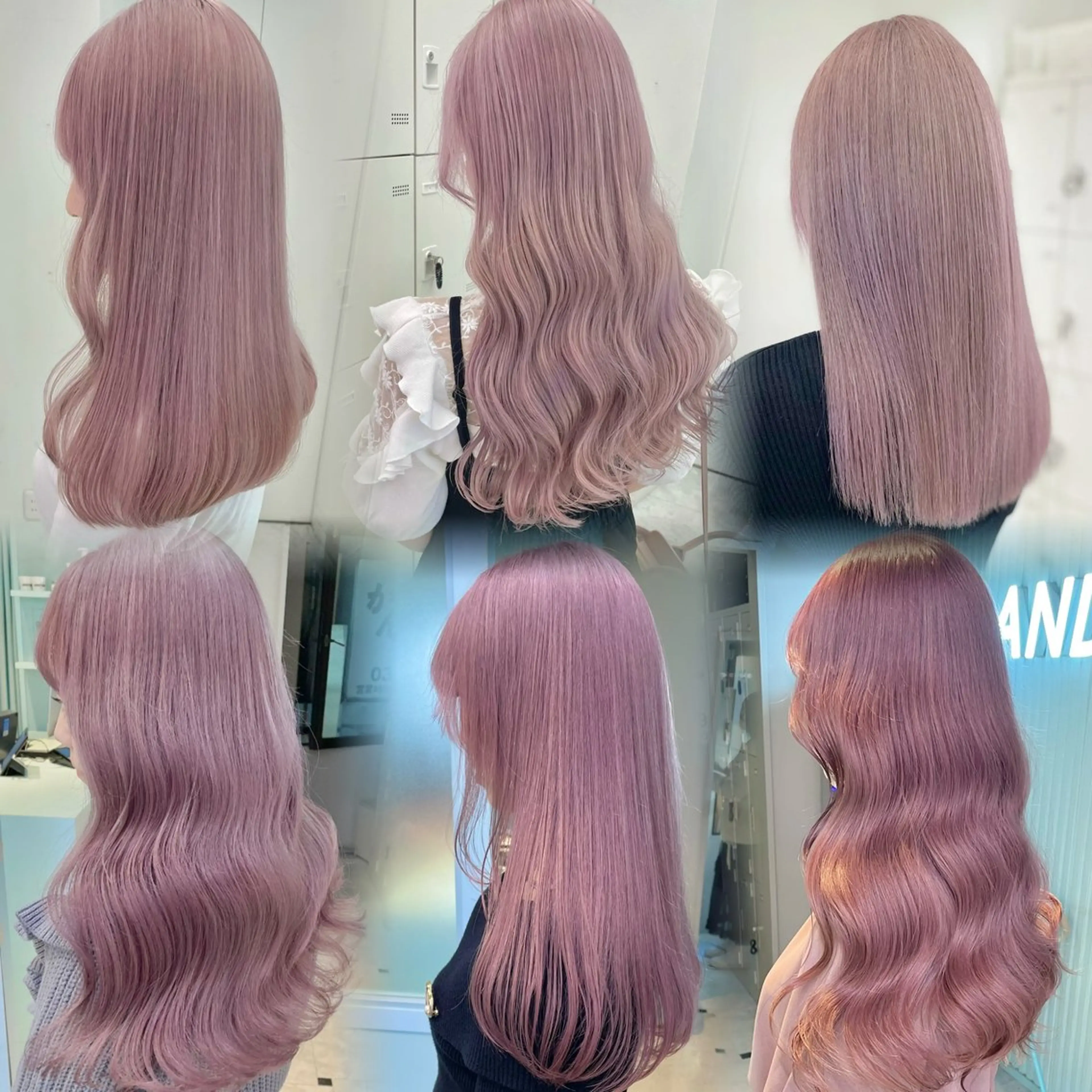 ロング カラー 🩷暖色カラー🩷 BONのヘアスタイル