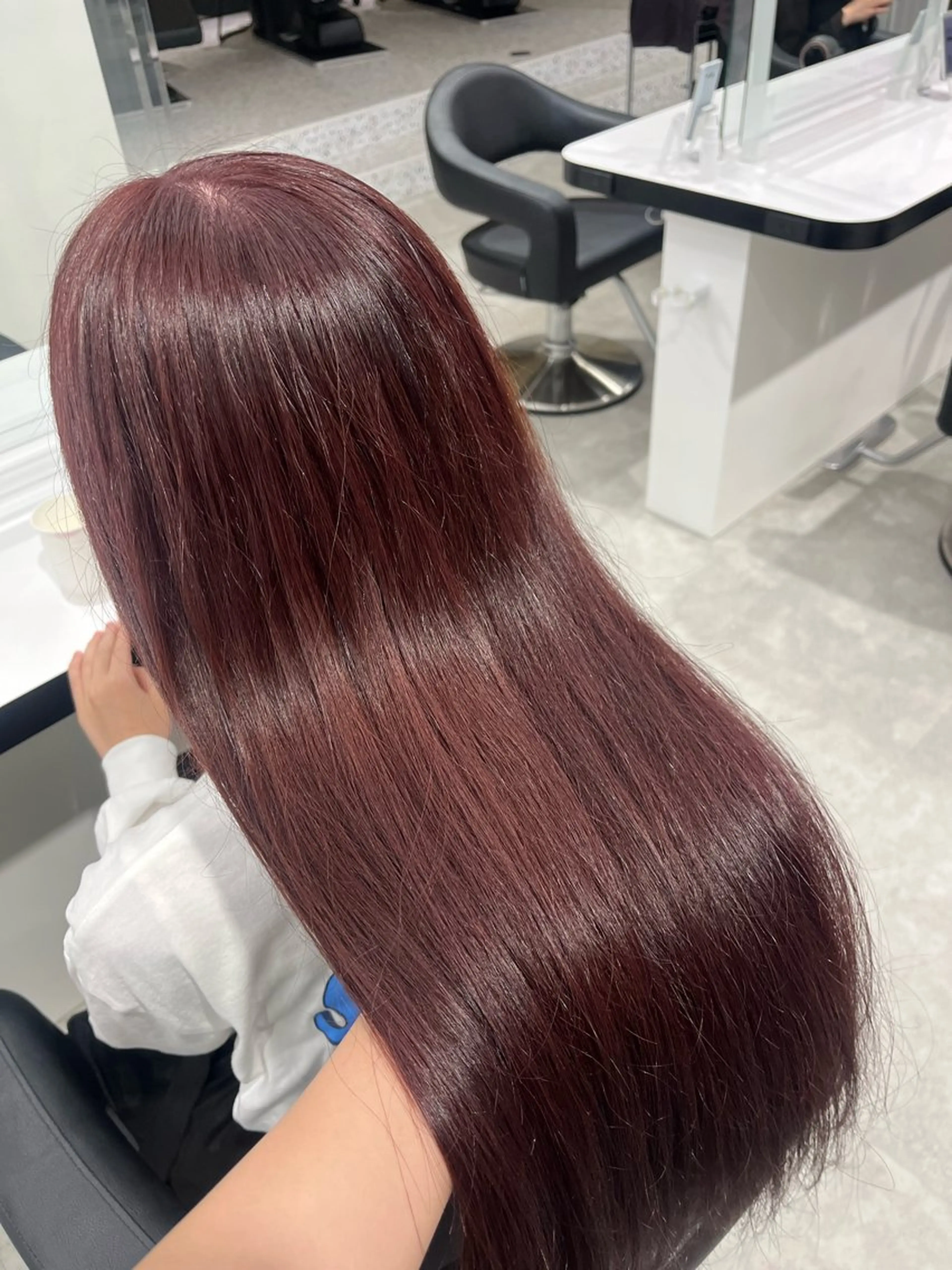 ロング カラー みう/仙台/暖色/ 艶髪/顔周りカット/のヘアスタイル