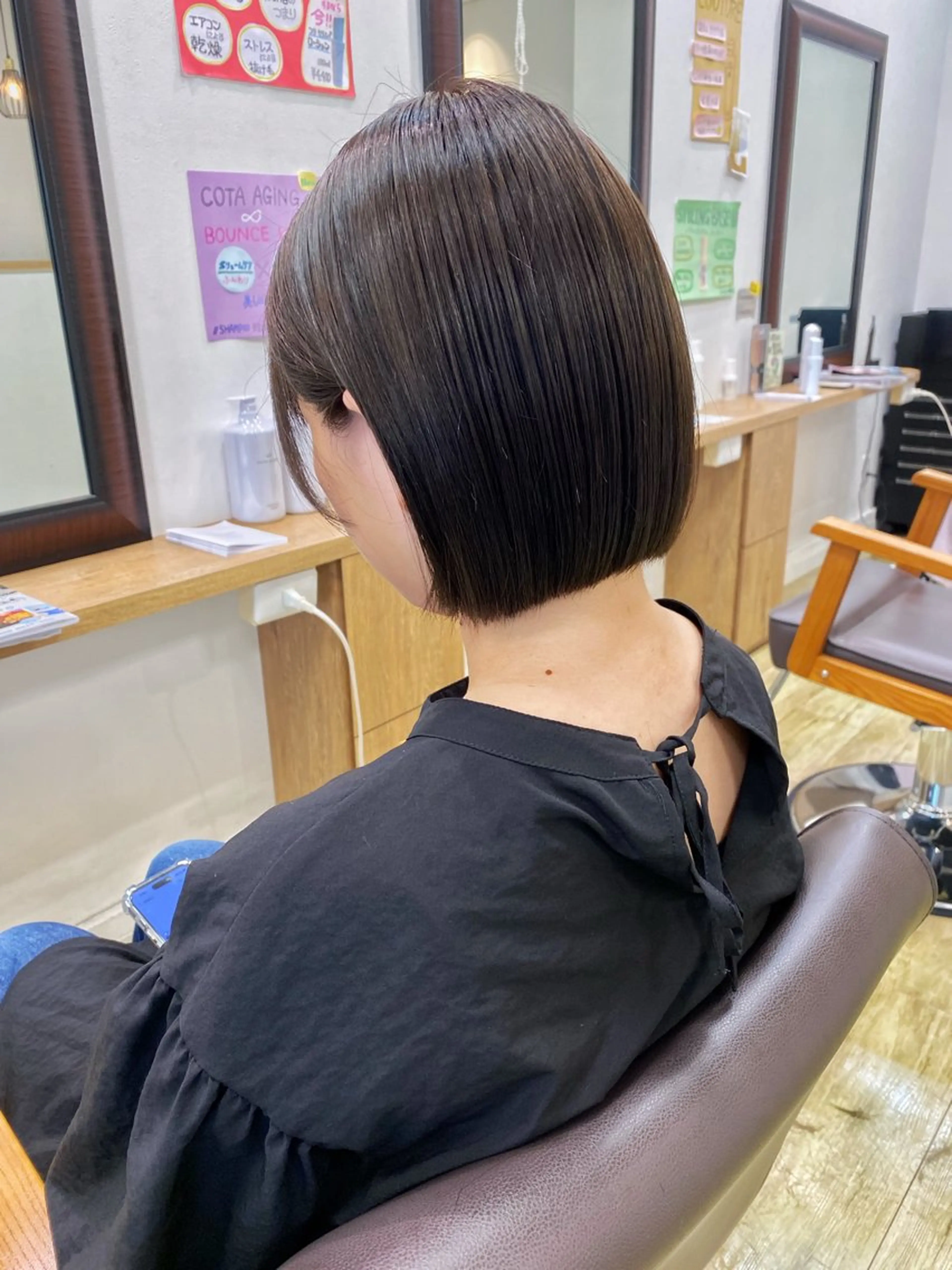 【❄️1月限定価格❄】似合わせカット+顔周りポイントパーマの写真