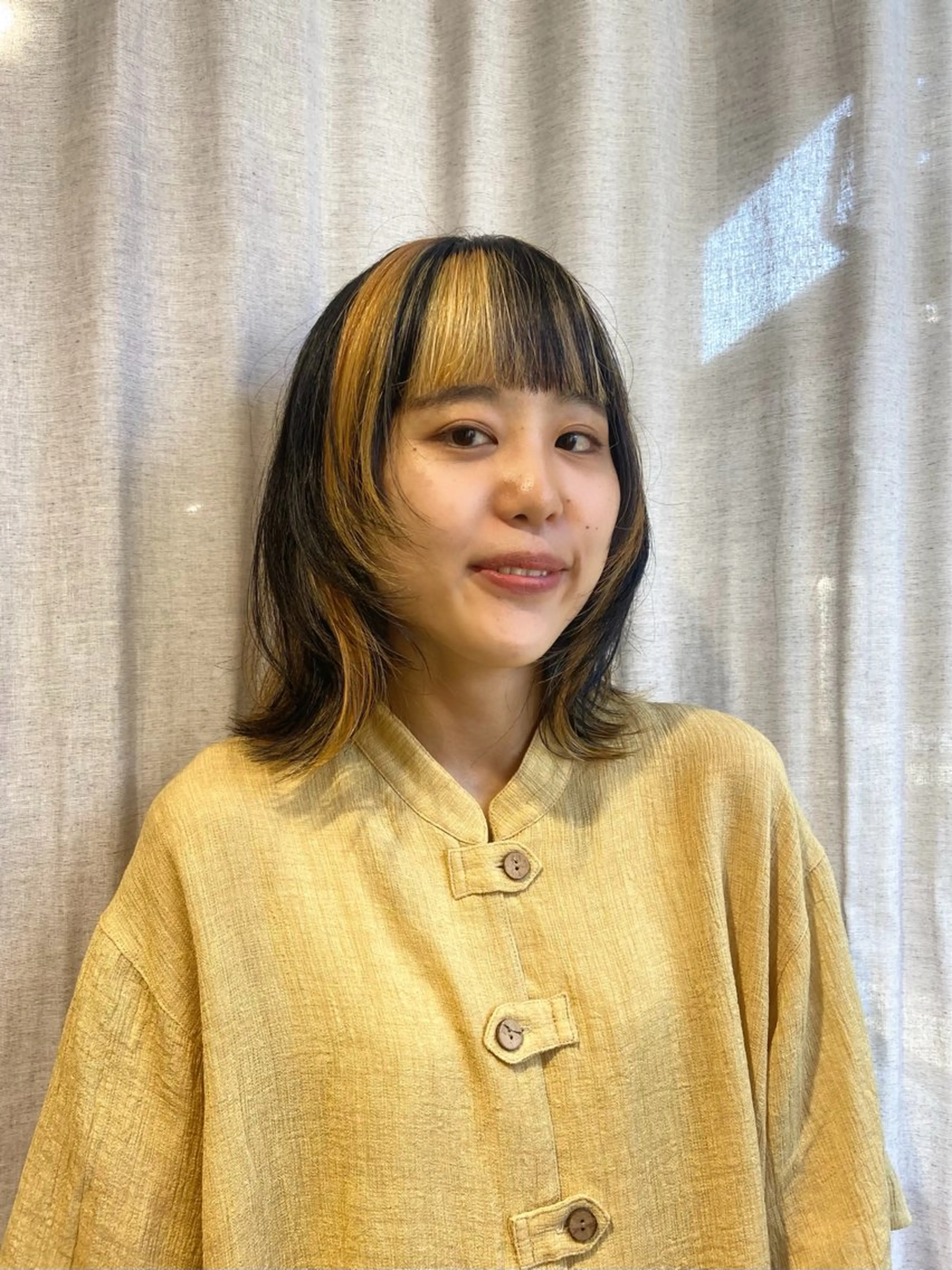 ミディアム カラー なかまみさと 🌼極上ヘッドスパのヘアスタイル