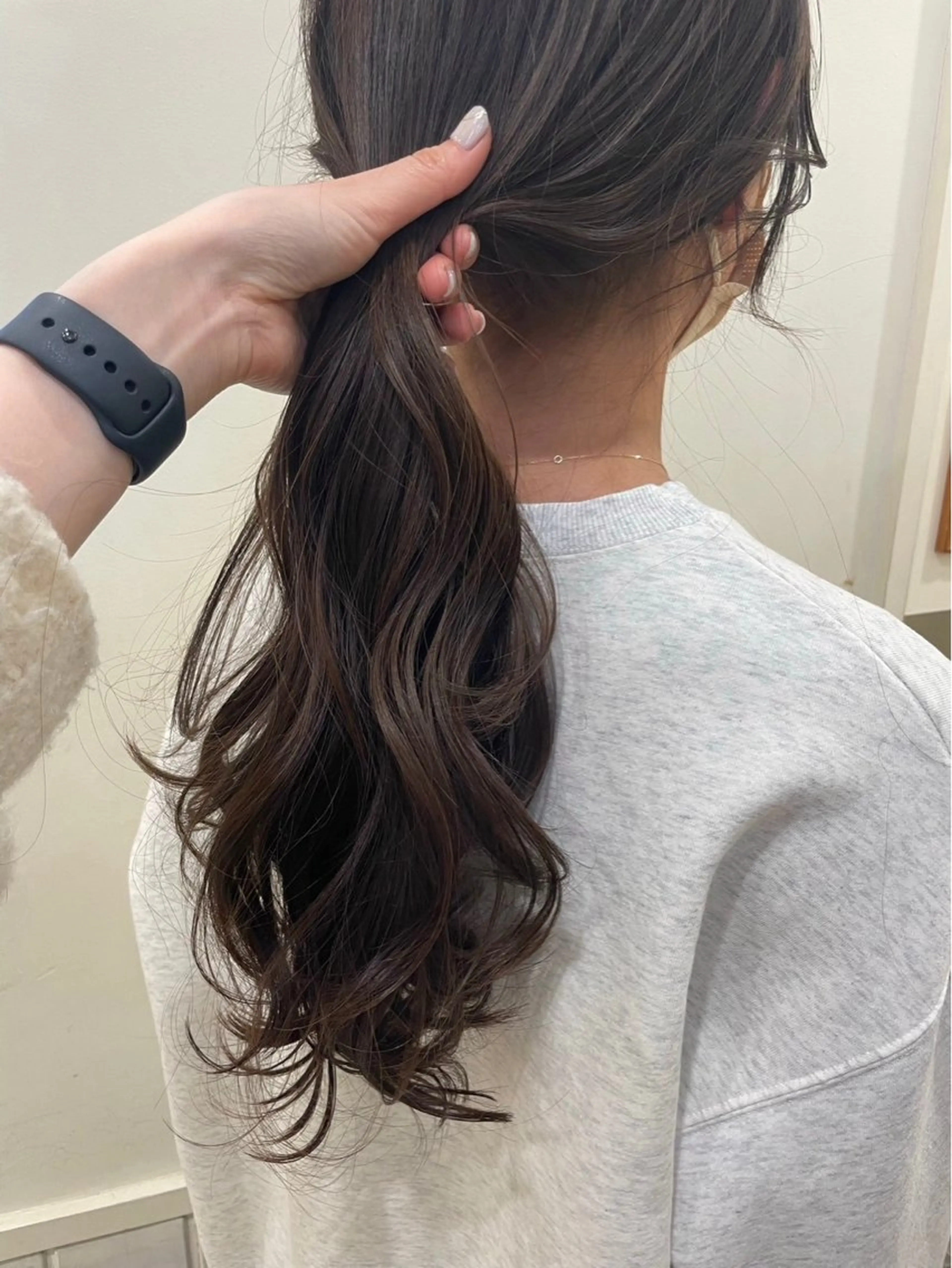 ロング 韓国ヘア ‎⟡.·KANA🐥のヘアスタイル