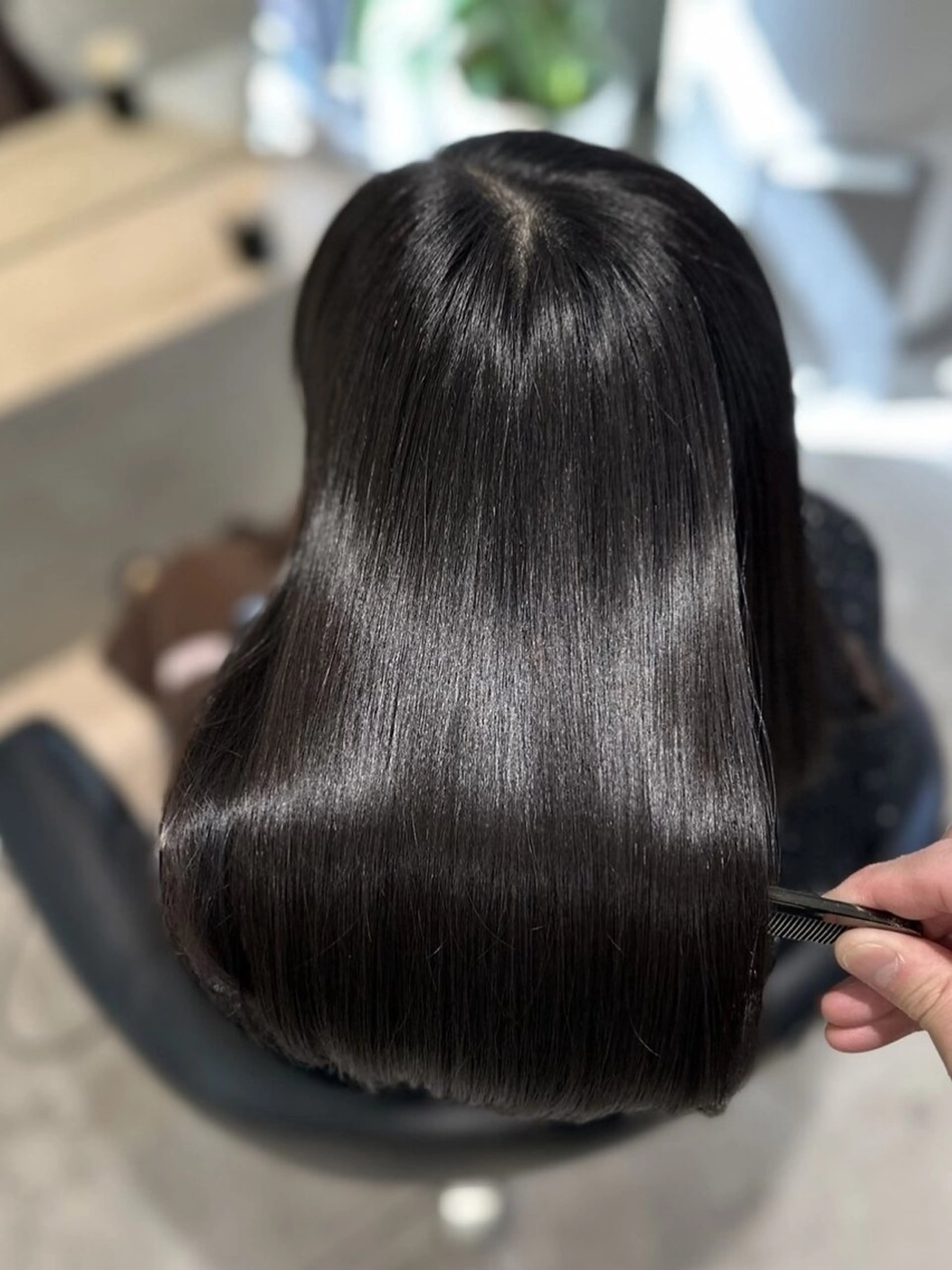 ロング 縮毛矯正 トリートメント 美髪矯正🫧艶髪特化 🫧関口太郎のヘアスタイル