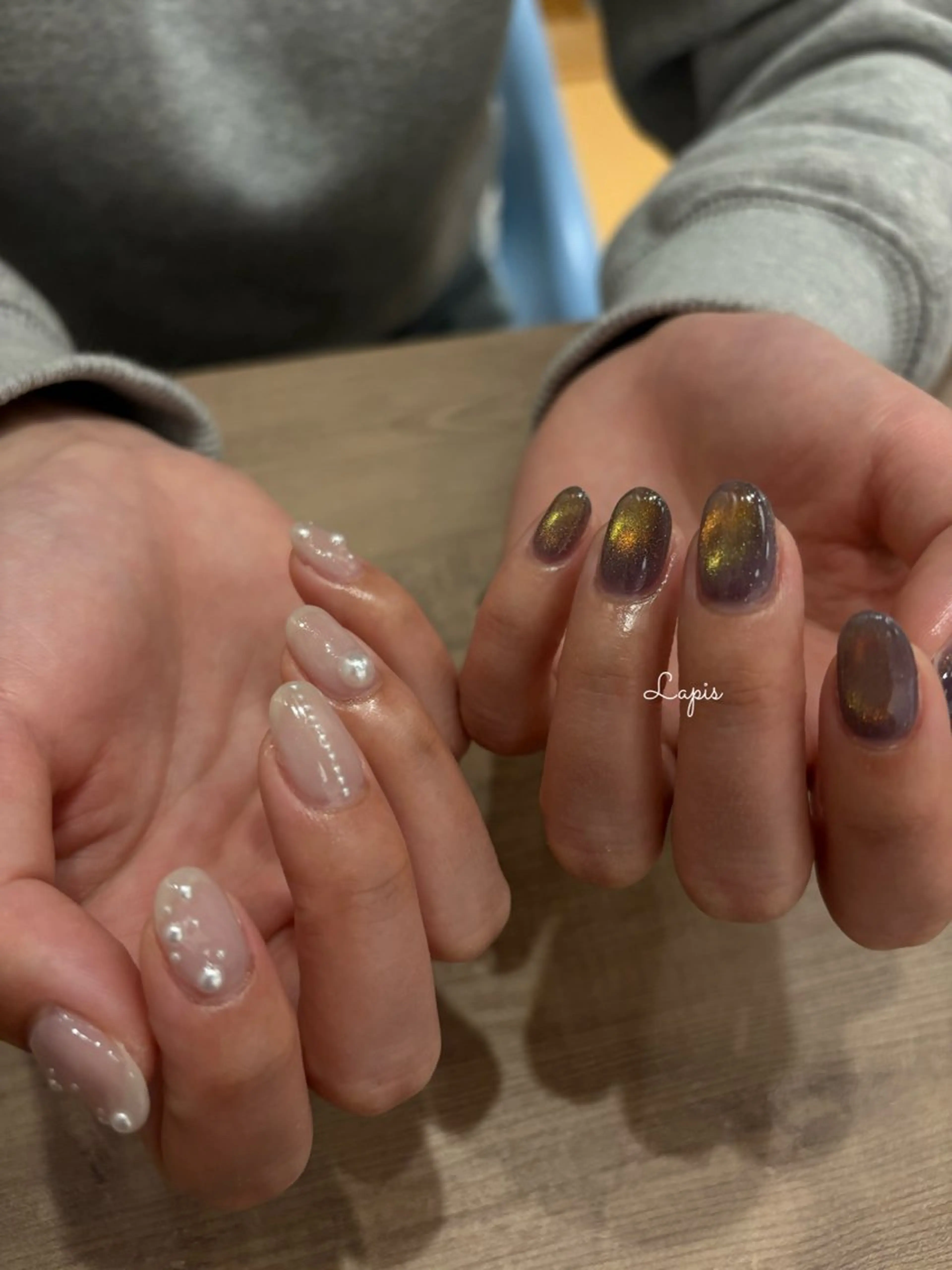 ネイル ハンドネイル Lapis *のネイルデザイン