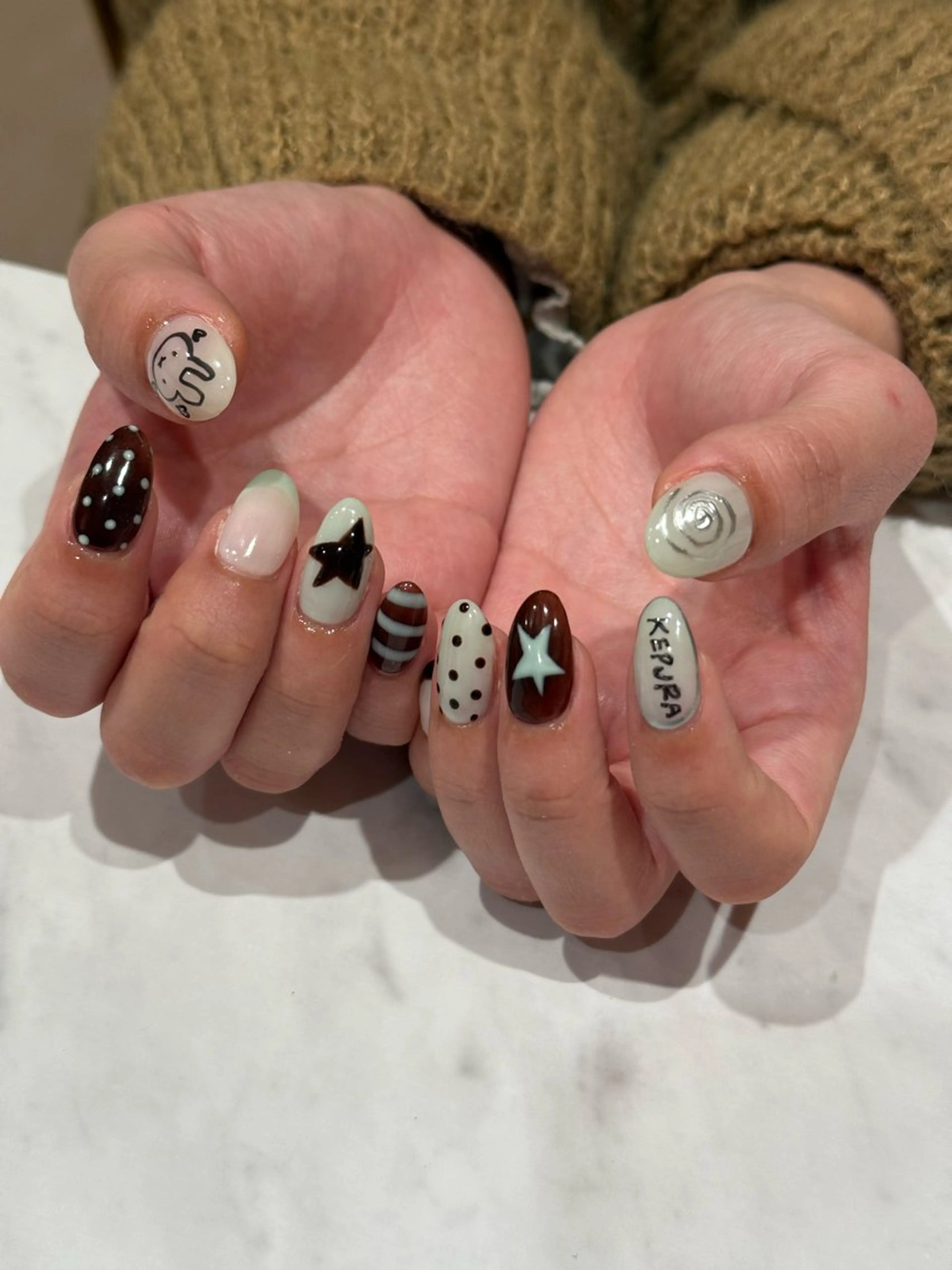 持ち込みデザイン10本の写真