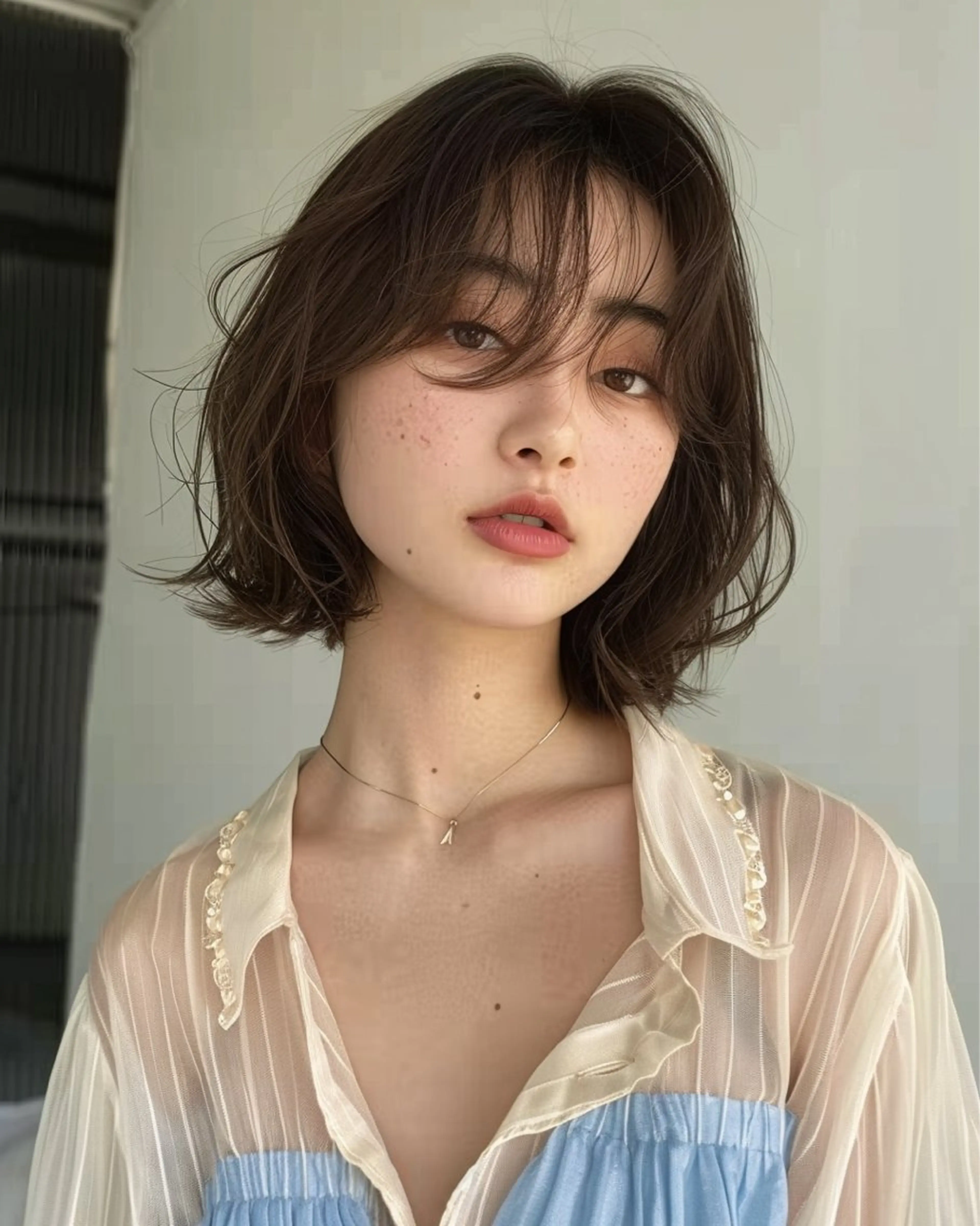 カラー ヘアカラー ナック美容室阿倍野店 リタッチモデル🎀のヘアスタイル