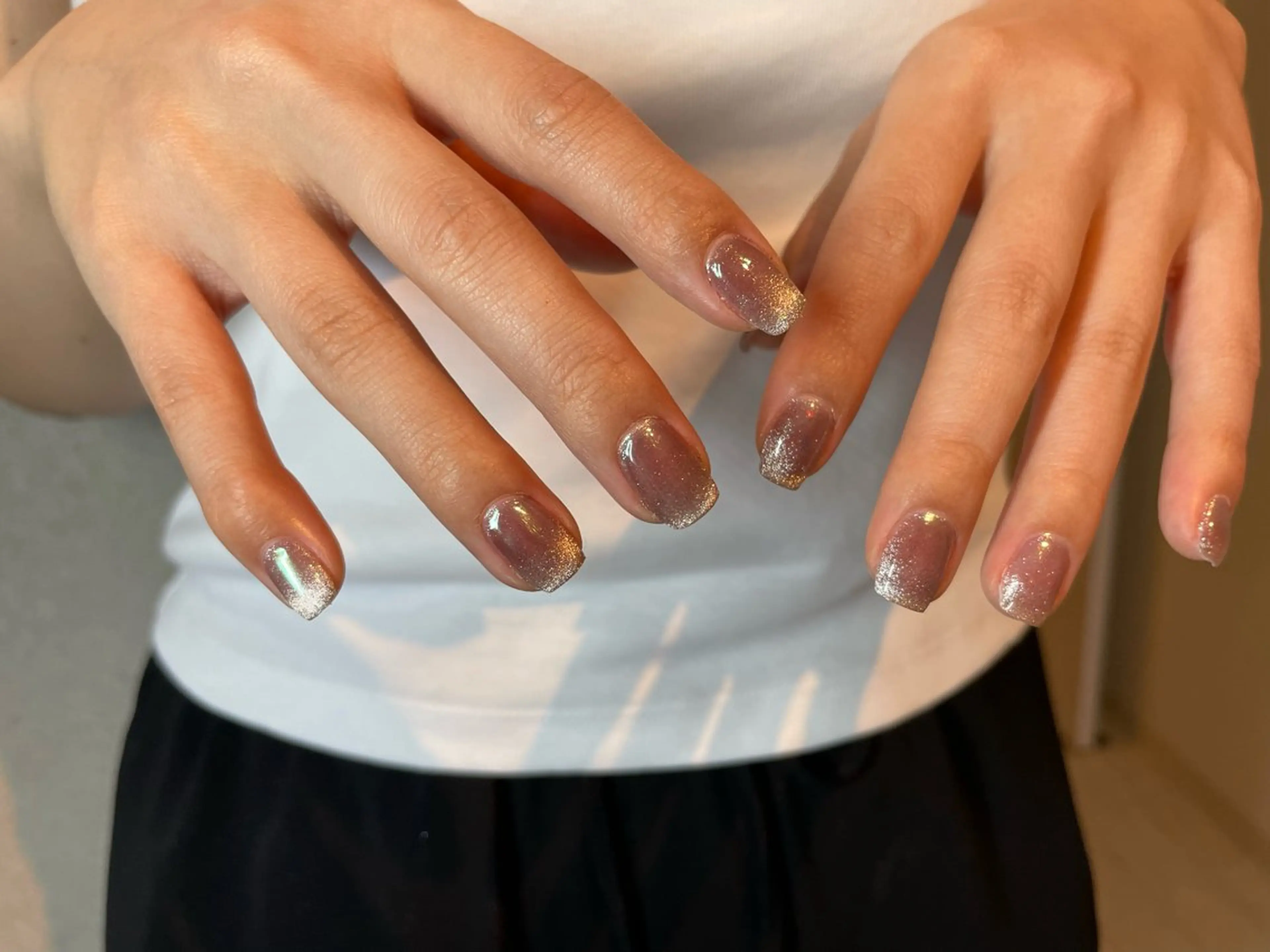 ネイル マグネットネイル ミラーネイル ハンドネイル rn__ nailのネイルデザイン