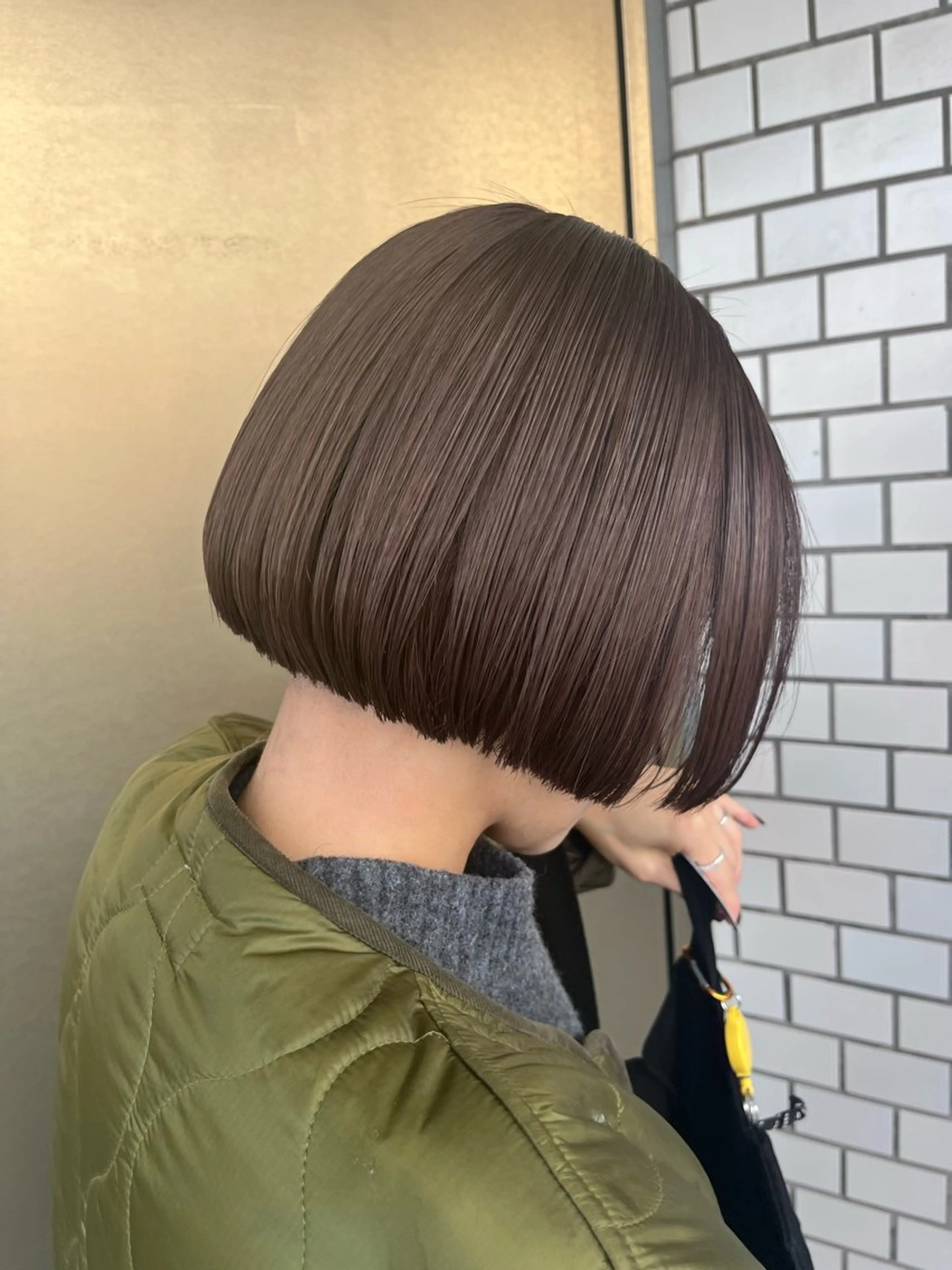 ショート カラー トリートメント カット ヘアカラー 小島 凜のヘアスタイル