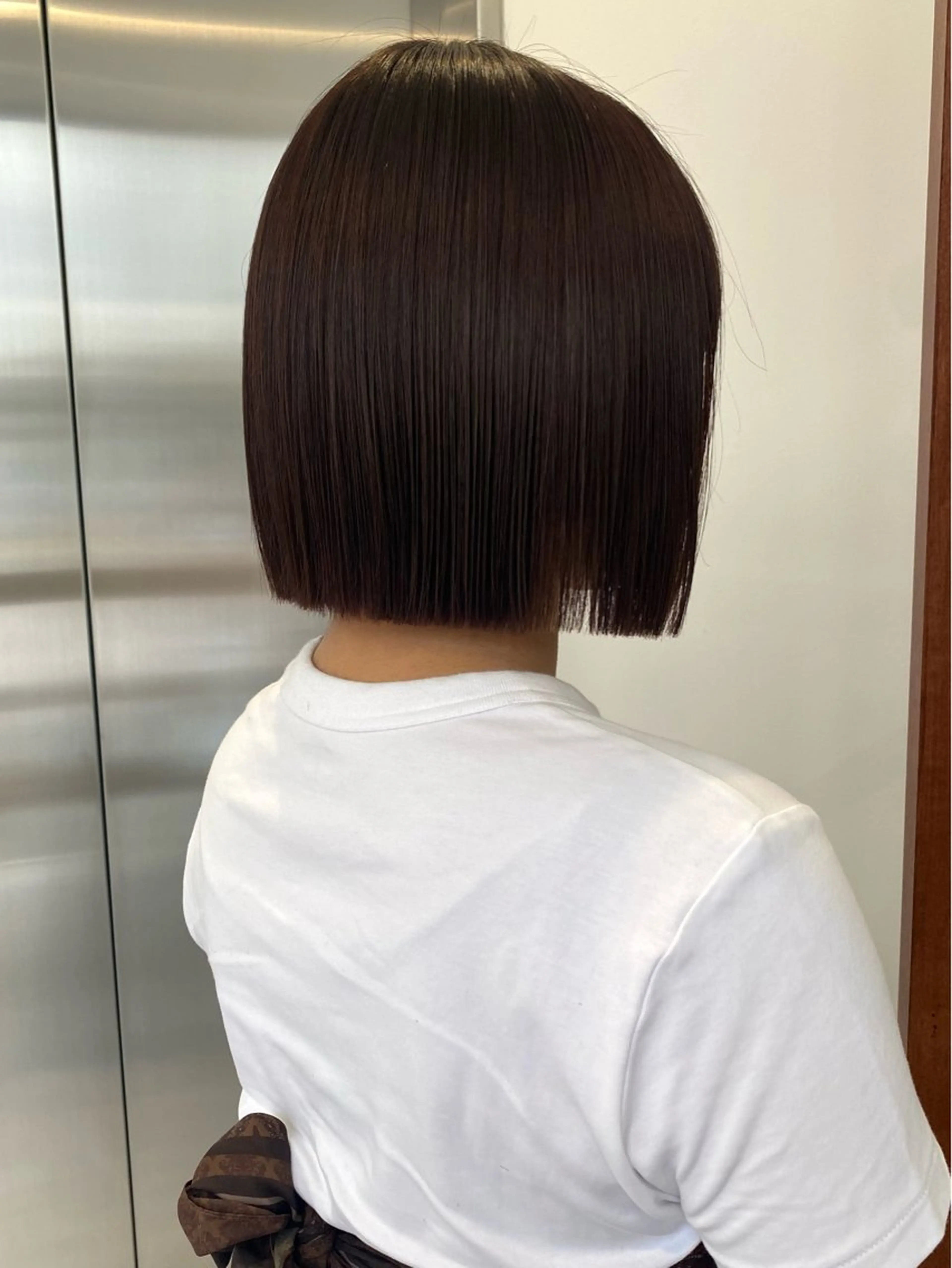 ショート 切りっぱなしボブ ボブ JESSI / Sopiのヘアスタイル