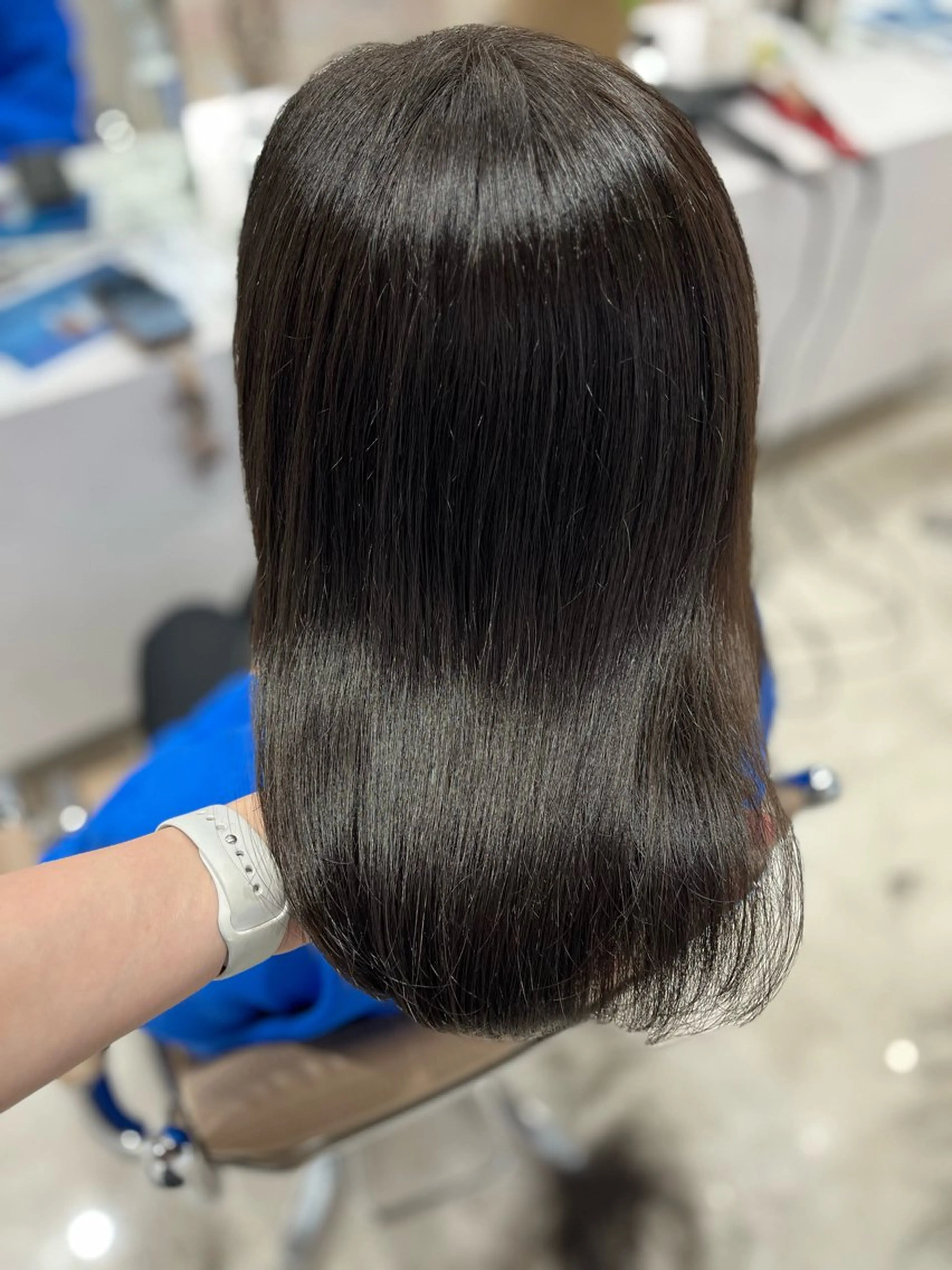 ミディアム カラー グレージュ オリーブグレージュ オリーブグレー カット ヘアカラー トリートメント 🫧ぷる艶カラー🫧 Yuubi🦩のヘアスタイル