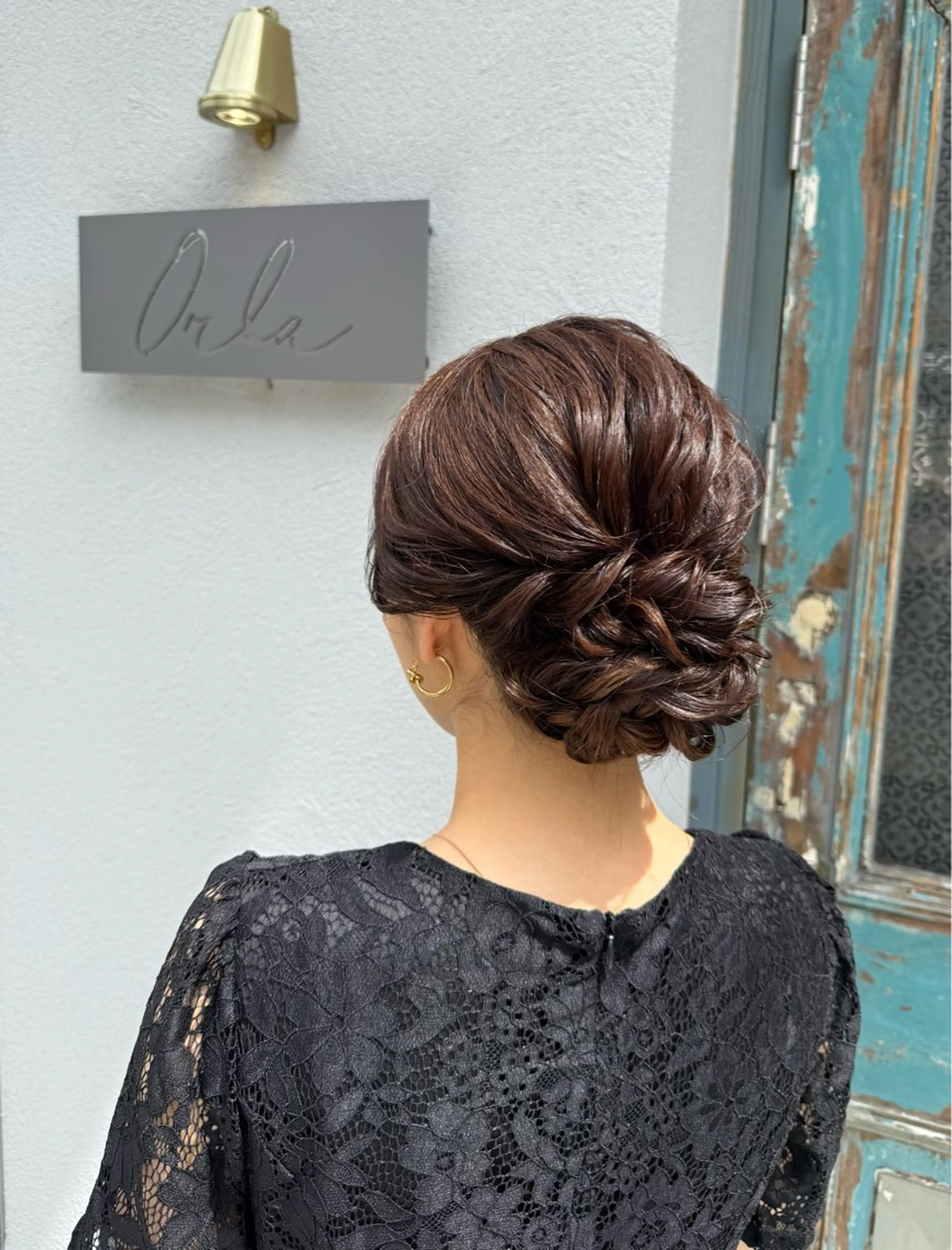 ロング ヘアアレンジ ヘアセット Orla 🌿chiekoの眉毛・アイブロウイメージ