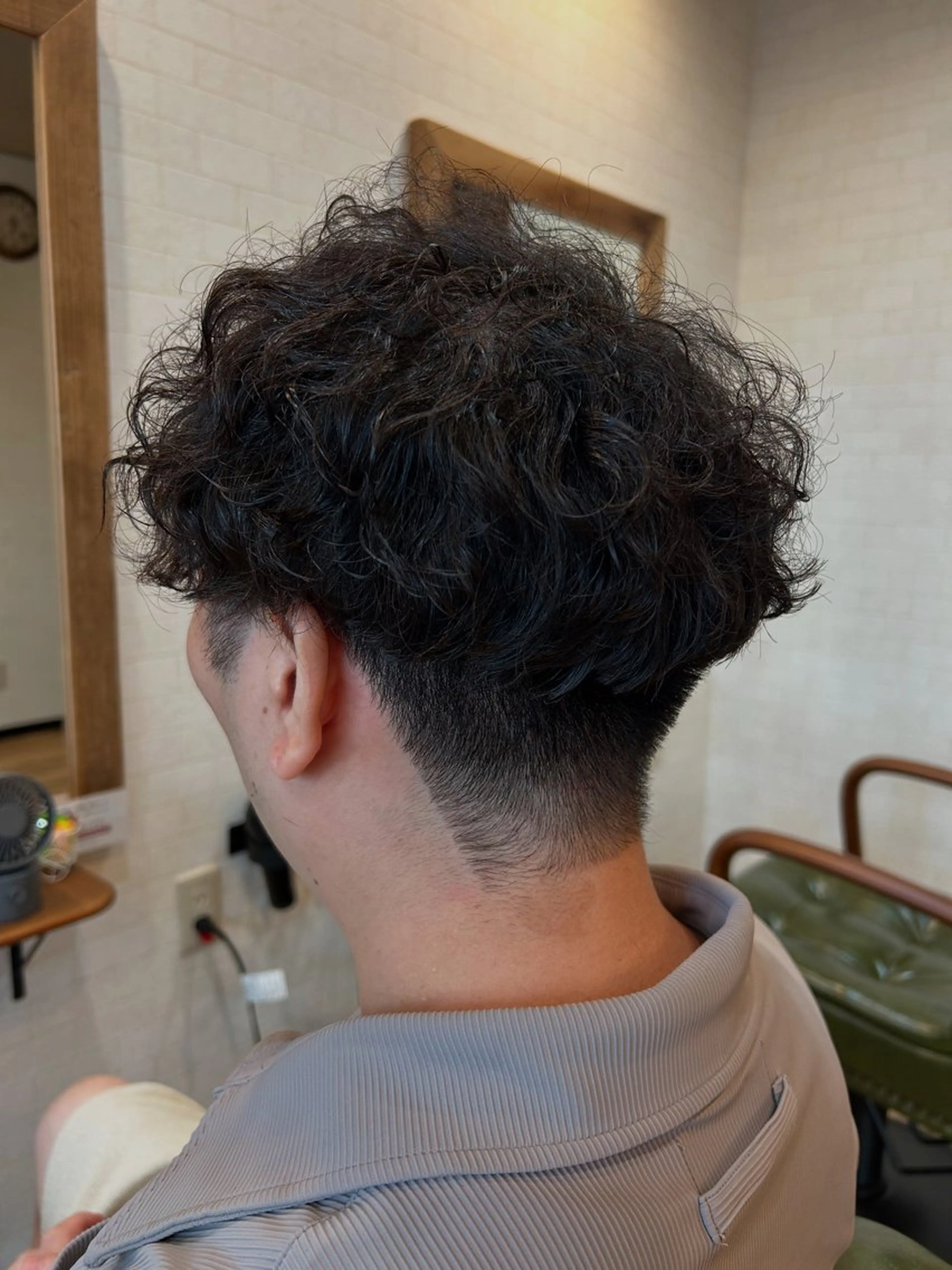 パーマ メンズ 篠崎 隆宏のヘアスタイル