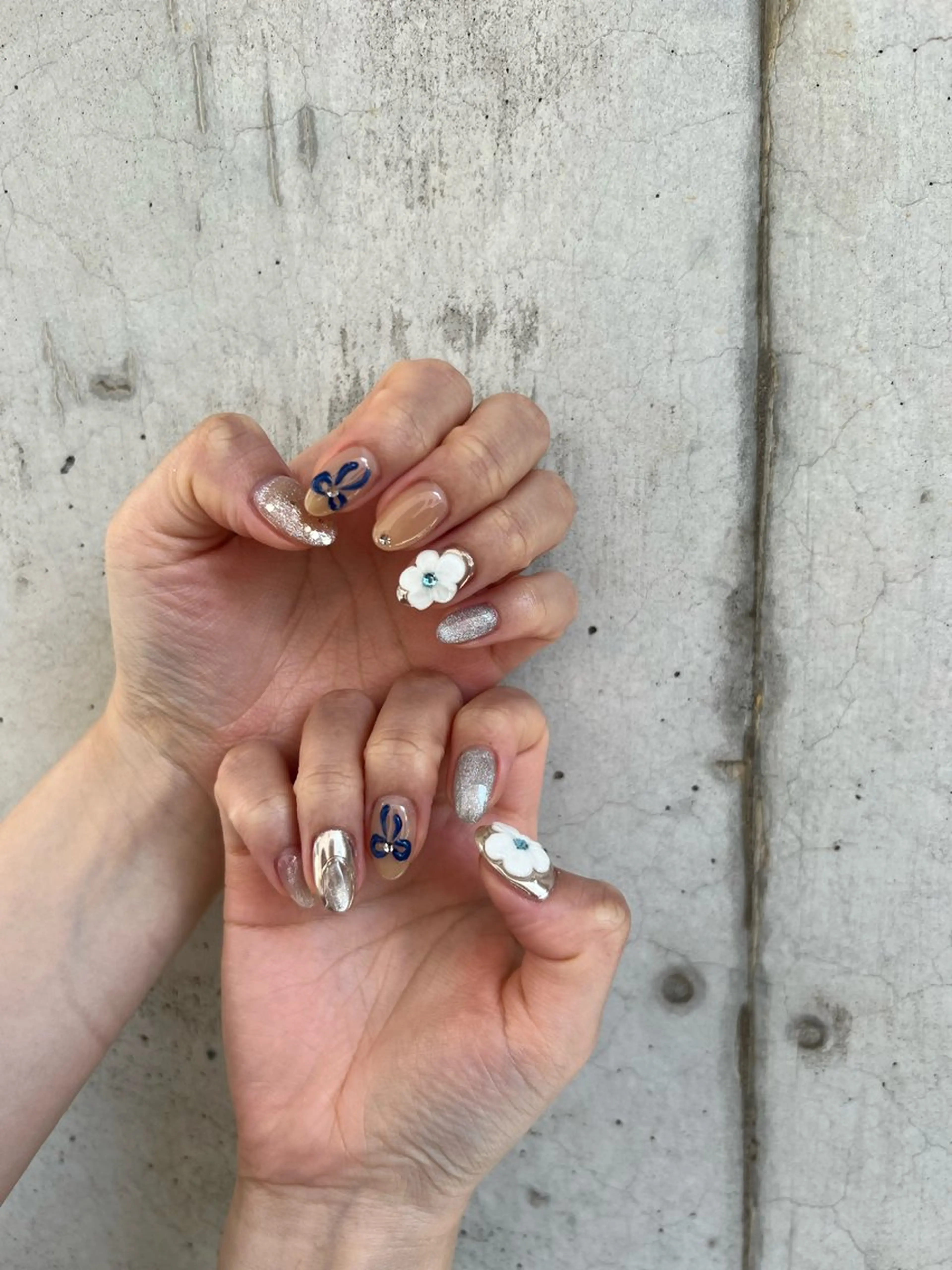 ネイル 持ち込み ニュアンスネイル ハンドネイル ハンドケア Charme. NOBUKOのネイルデザイン