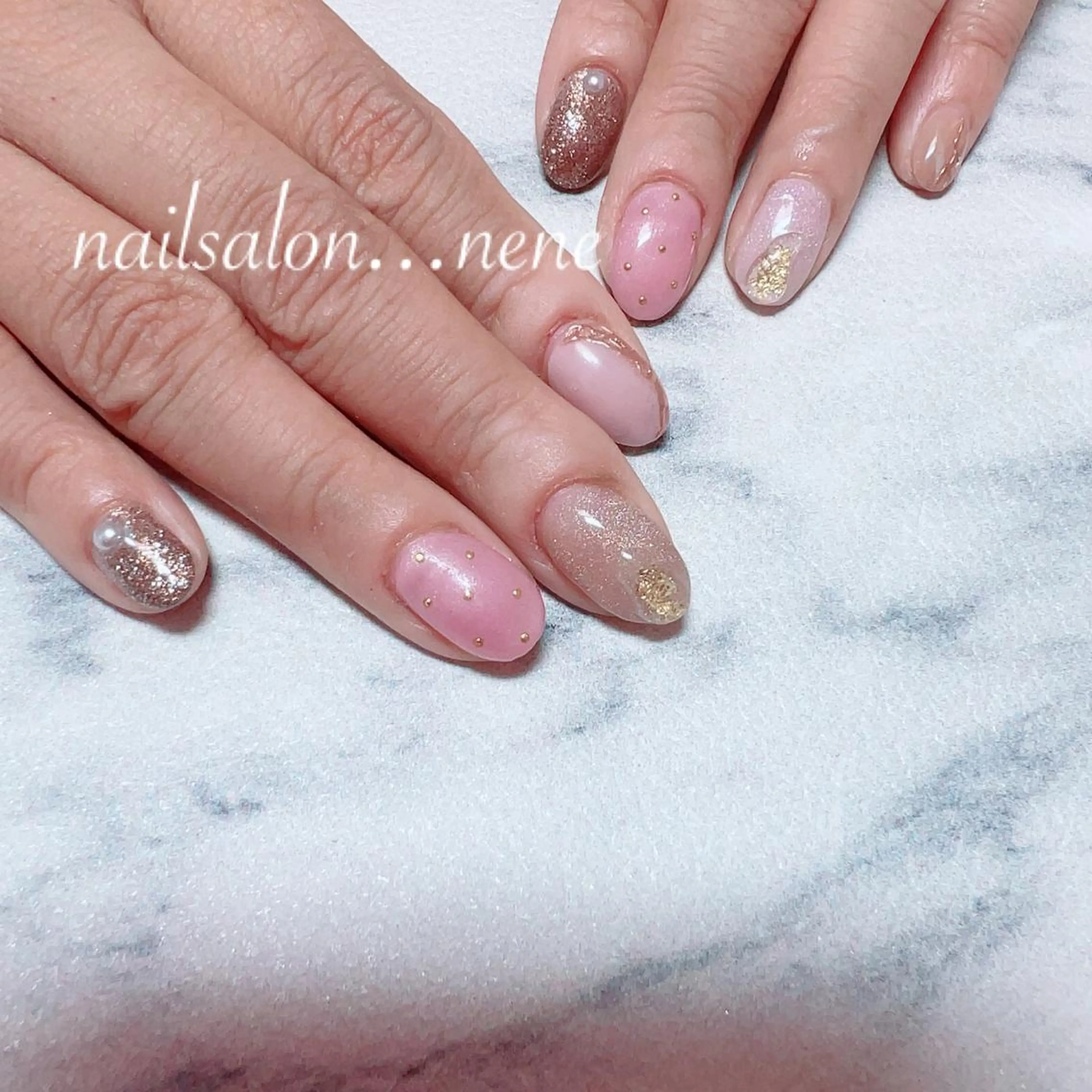 ネイル ニュアンスネイル nailsalon ...neneのネイルデザイン
