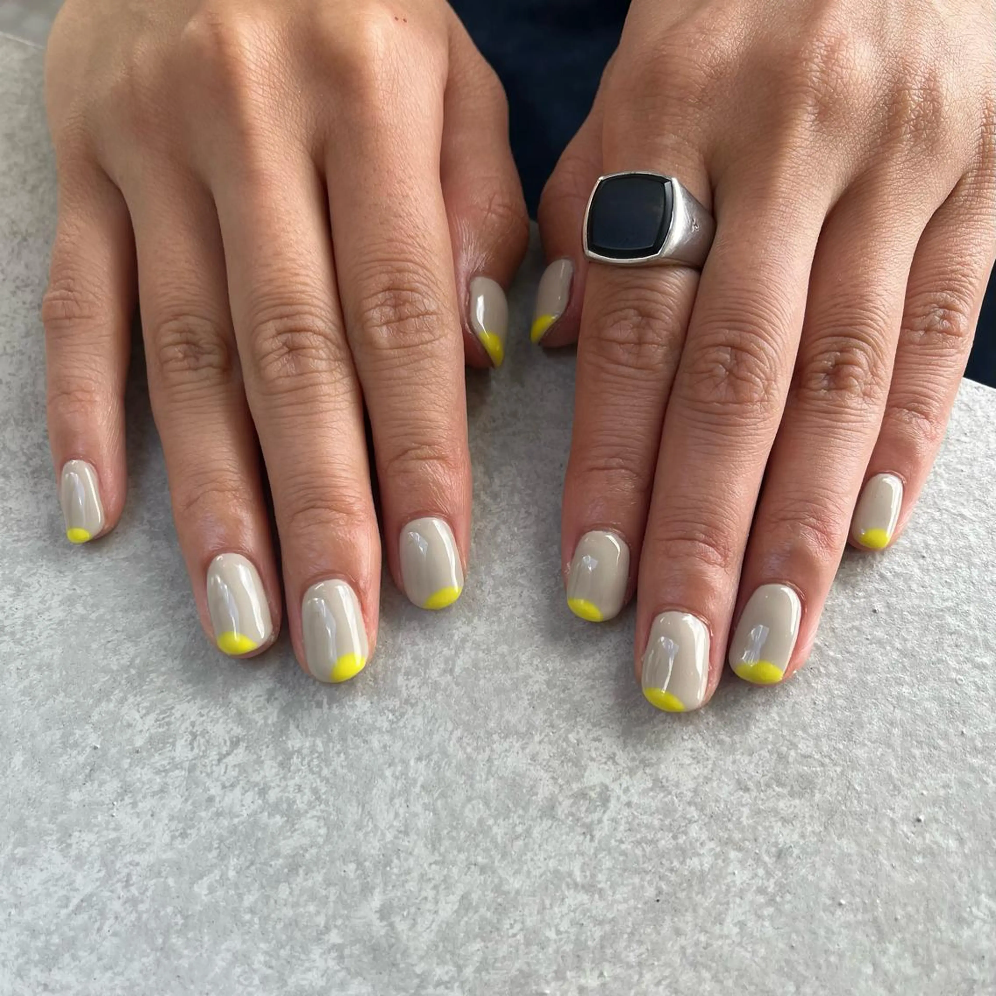 ネイル ハンドネイル 🤎Two ERI🤎のネイルデザイン