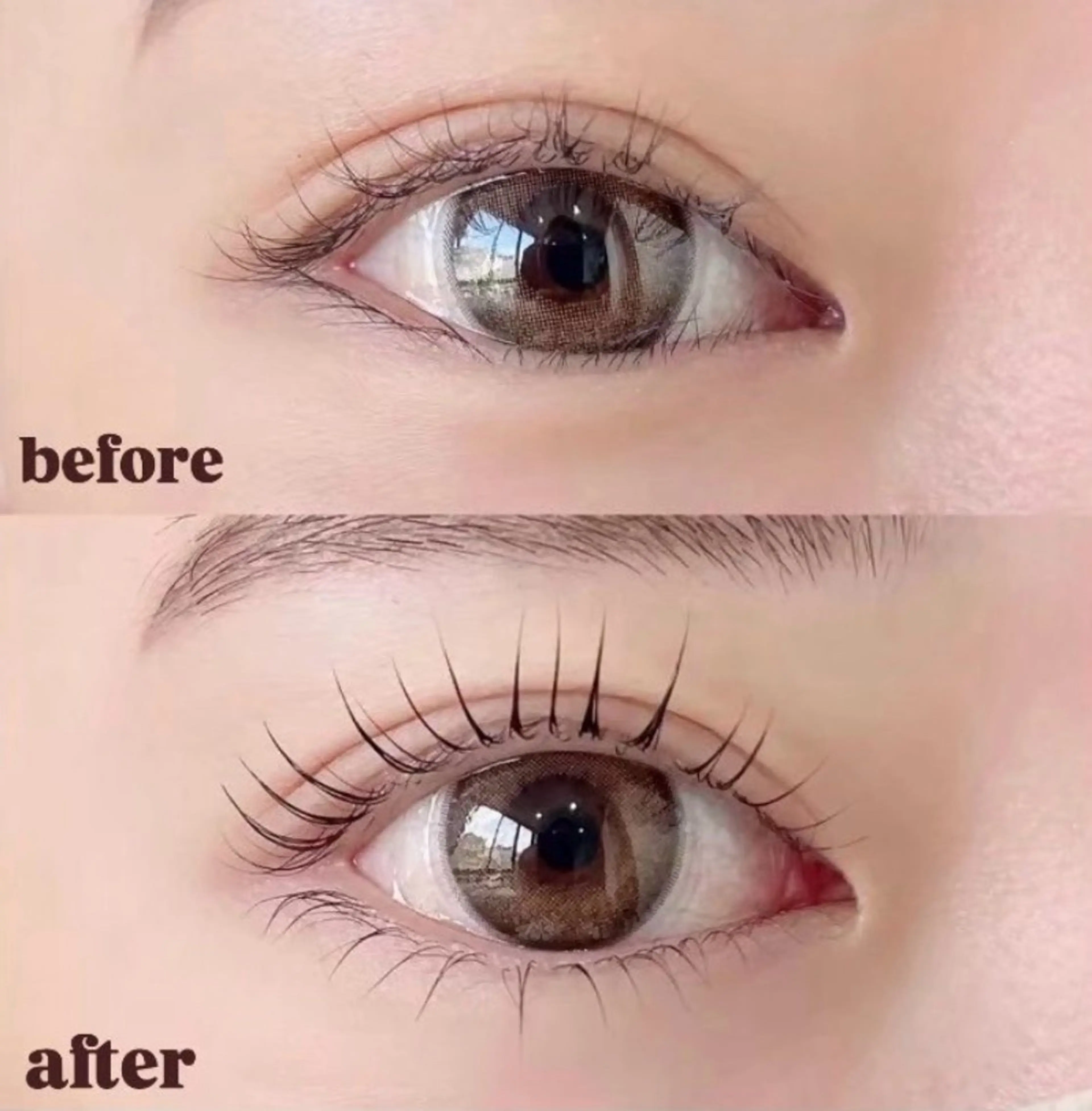 マツエク・マツパ パリジェンヌラッシュリフト マツパ ♡ memelu 近鉄奈良 ♡のマツエク・マツパデザイン