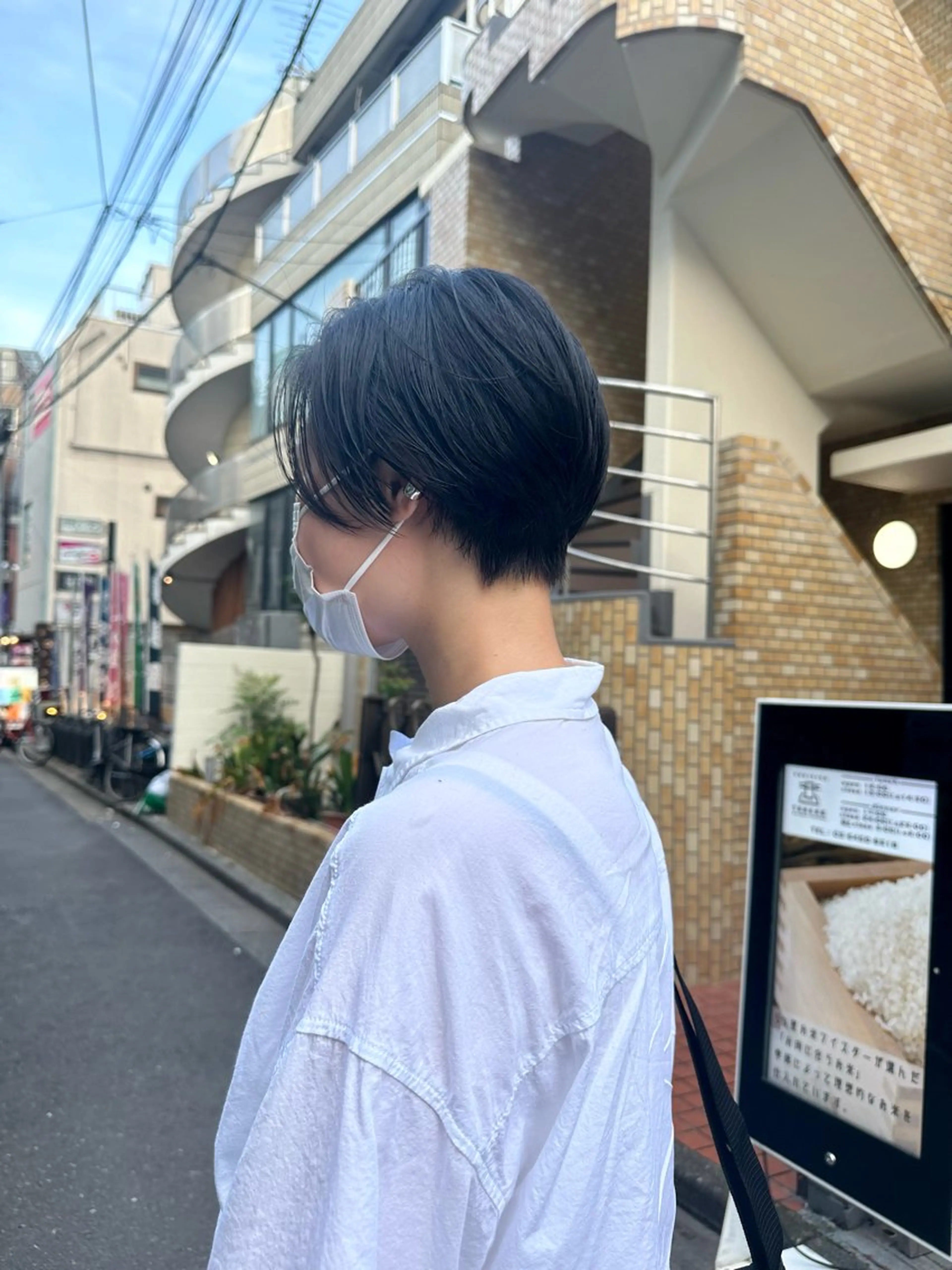 ショート ショートボブ ボブ ショートヘア カット ヘアカラー トリートメント ショート/ボブ /髪質改善/内山翔太のヘアスタイル