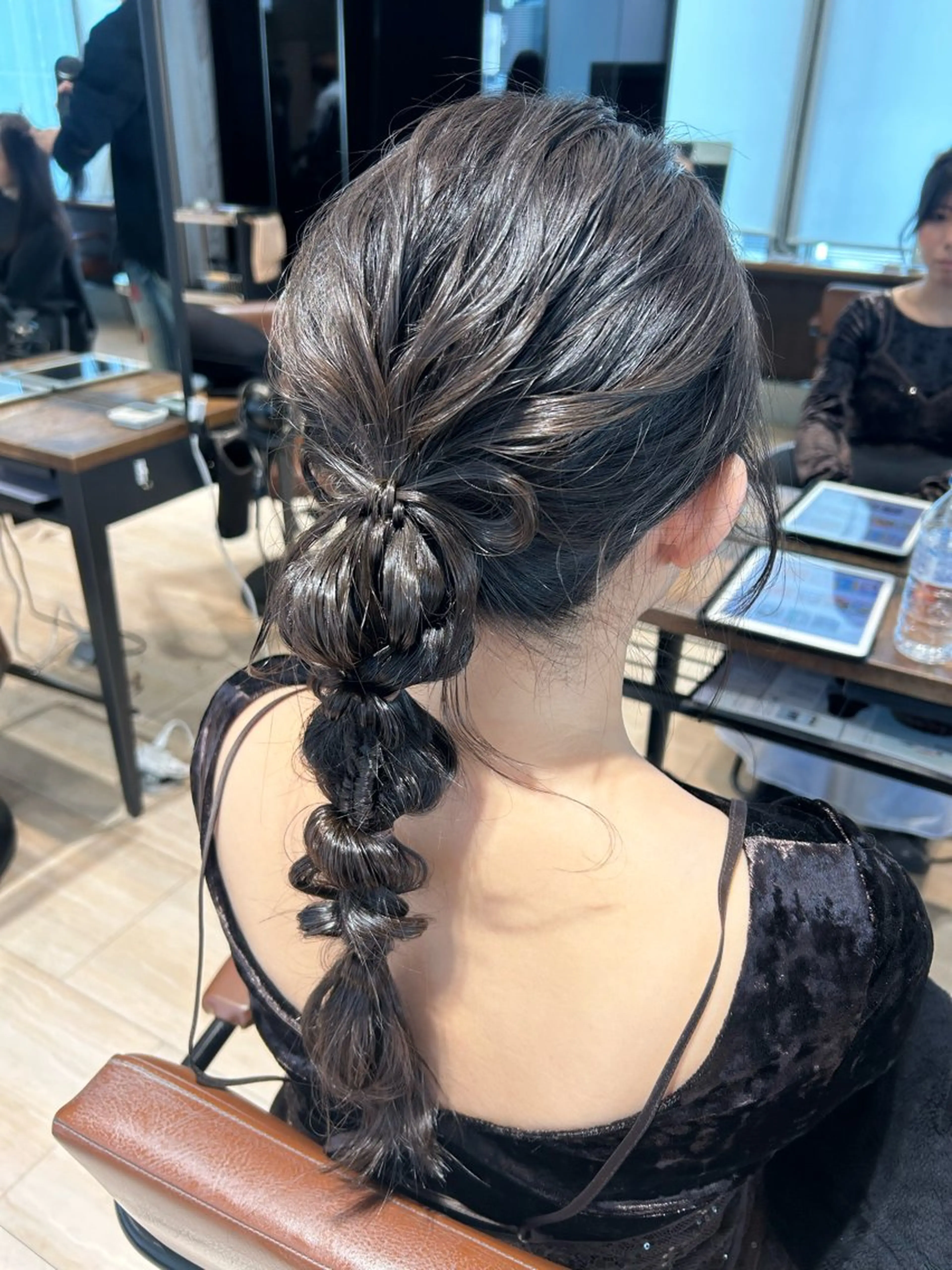 ロング ヘアセット 🎀大竹美侑/顔まわ りカット/レイヤーのヘアスタイル