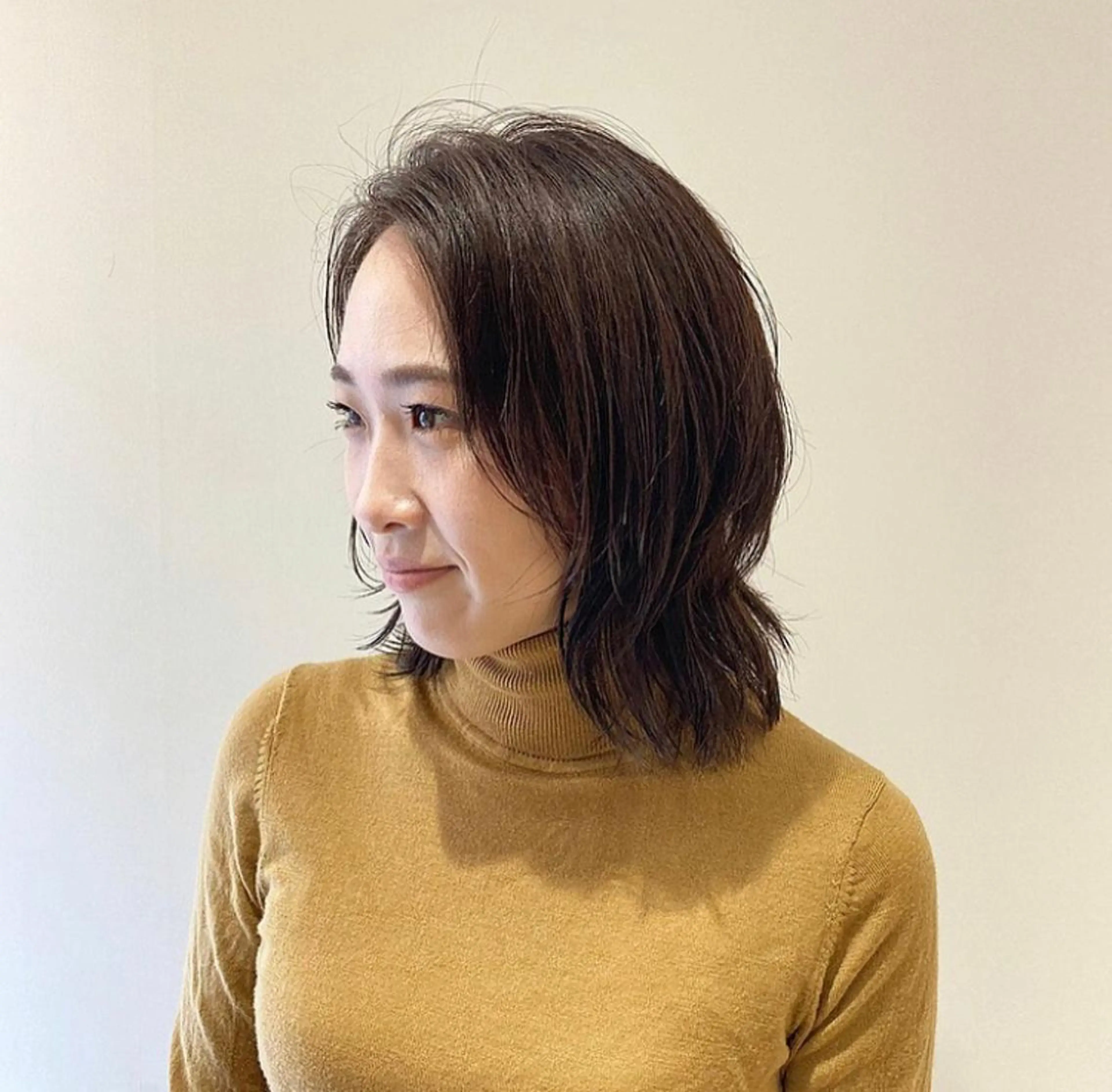 ミディアム 大阪ヴィーガンサロン KANAKOのヘアスタイル