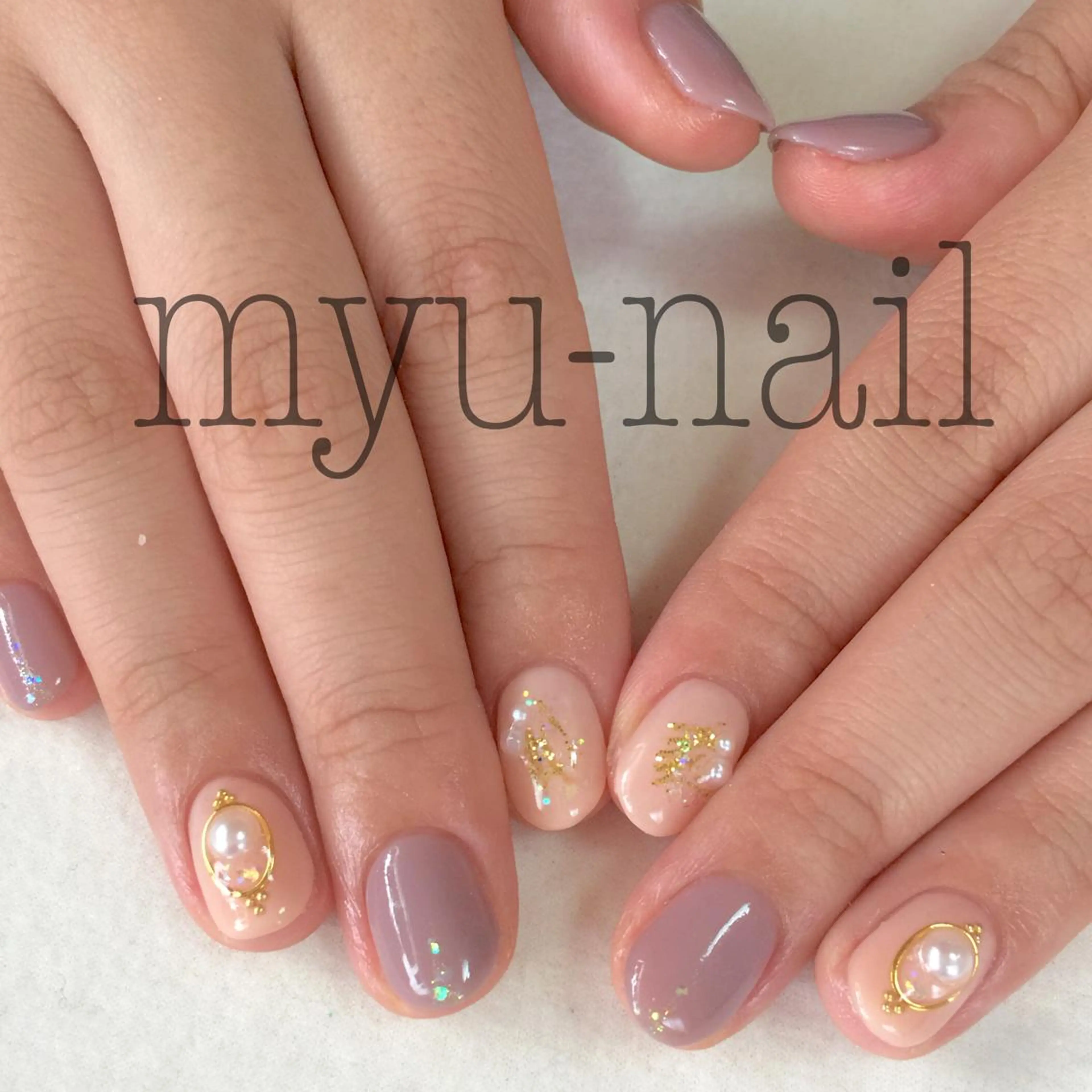 ネイル ホームサロン myu-nailのネイルデザイン
