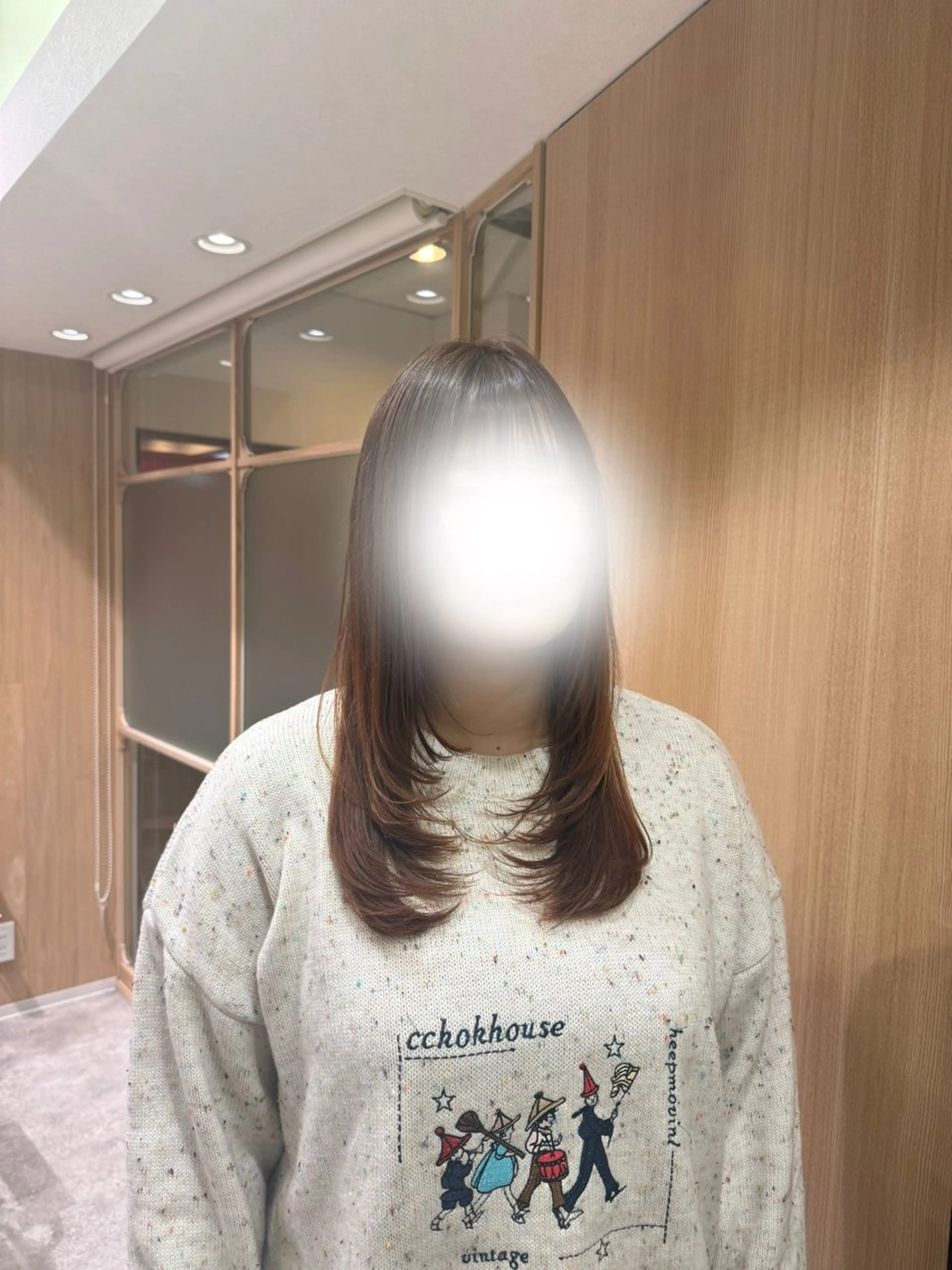 ロング RosierBlue 工藤のヘアスタイル