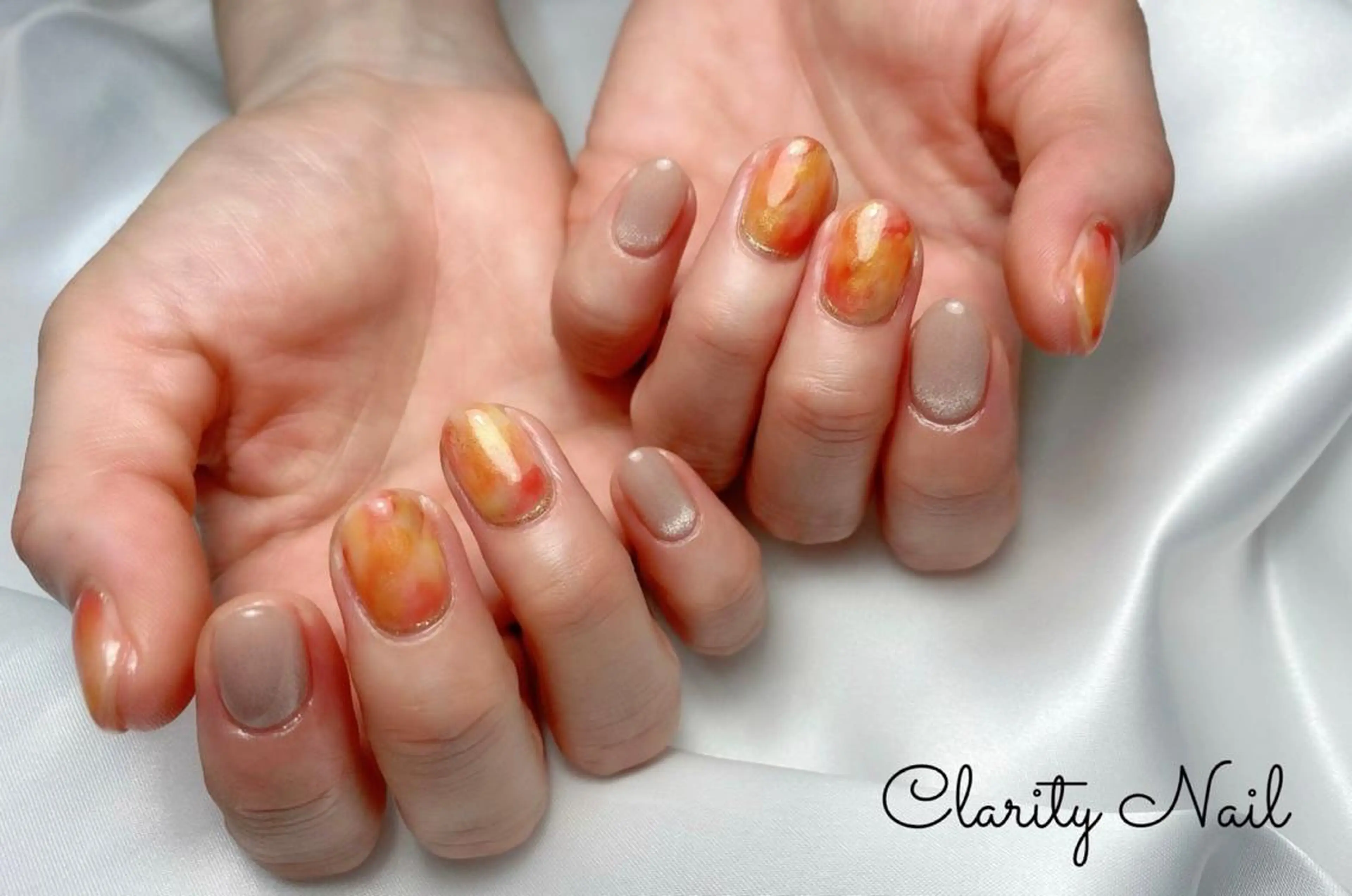 ネイル アートネイル 持ち込み ハンドネイル Clarity Nailのネイルデザイン