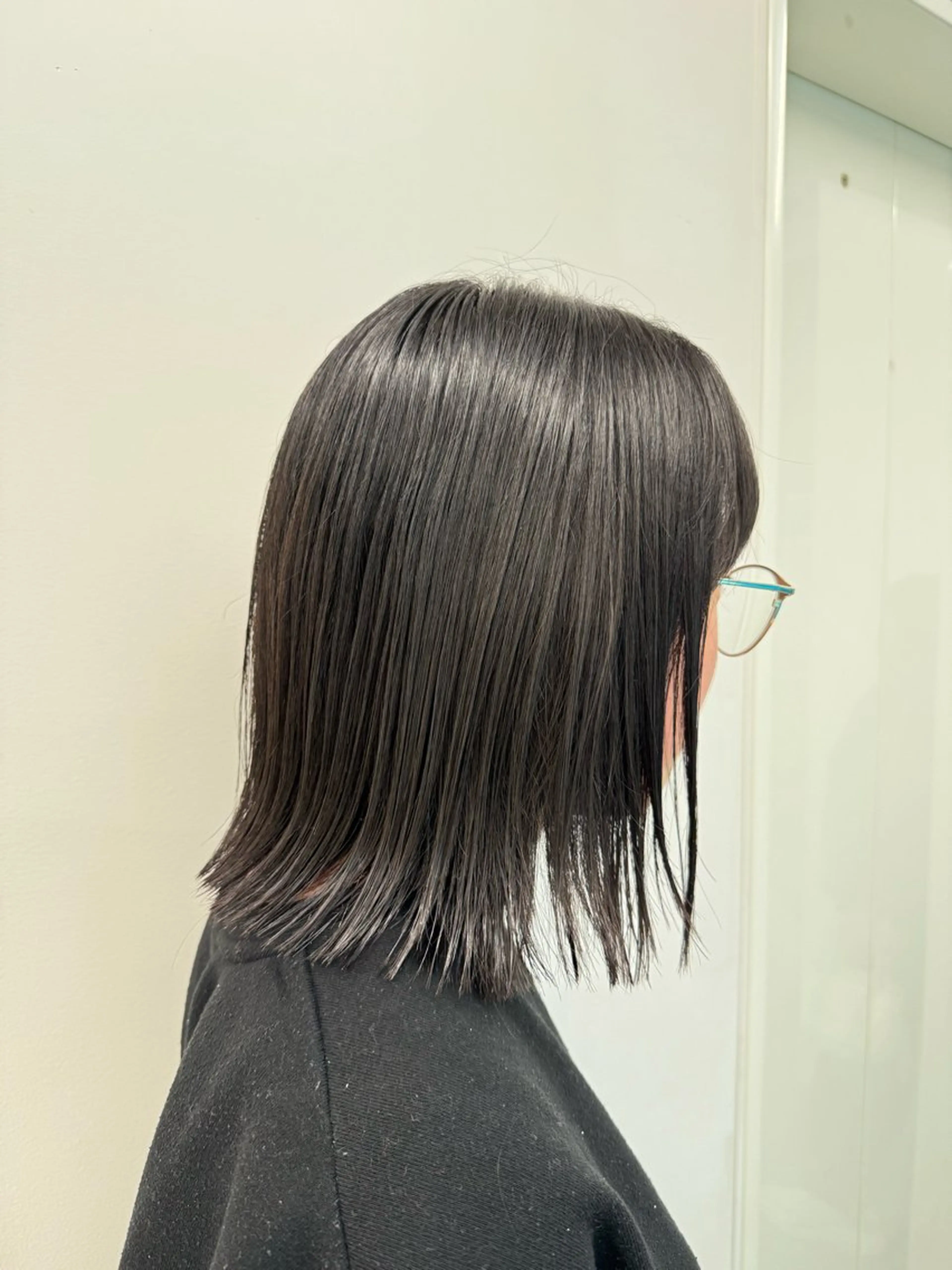 ミディアム ボブ 大塚 柊那のヘアスタイル