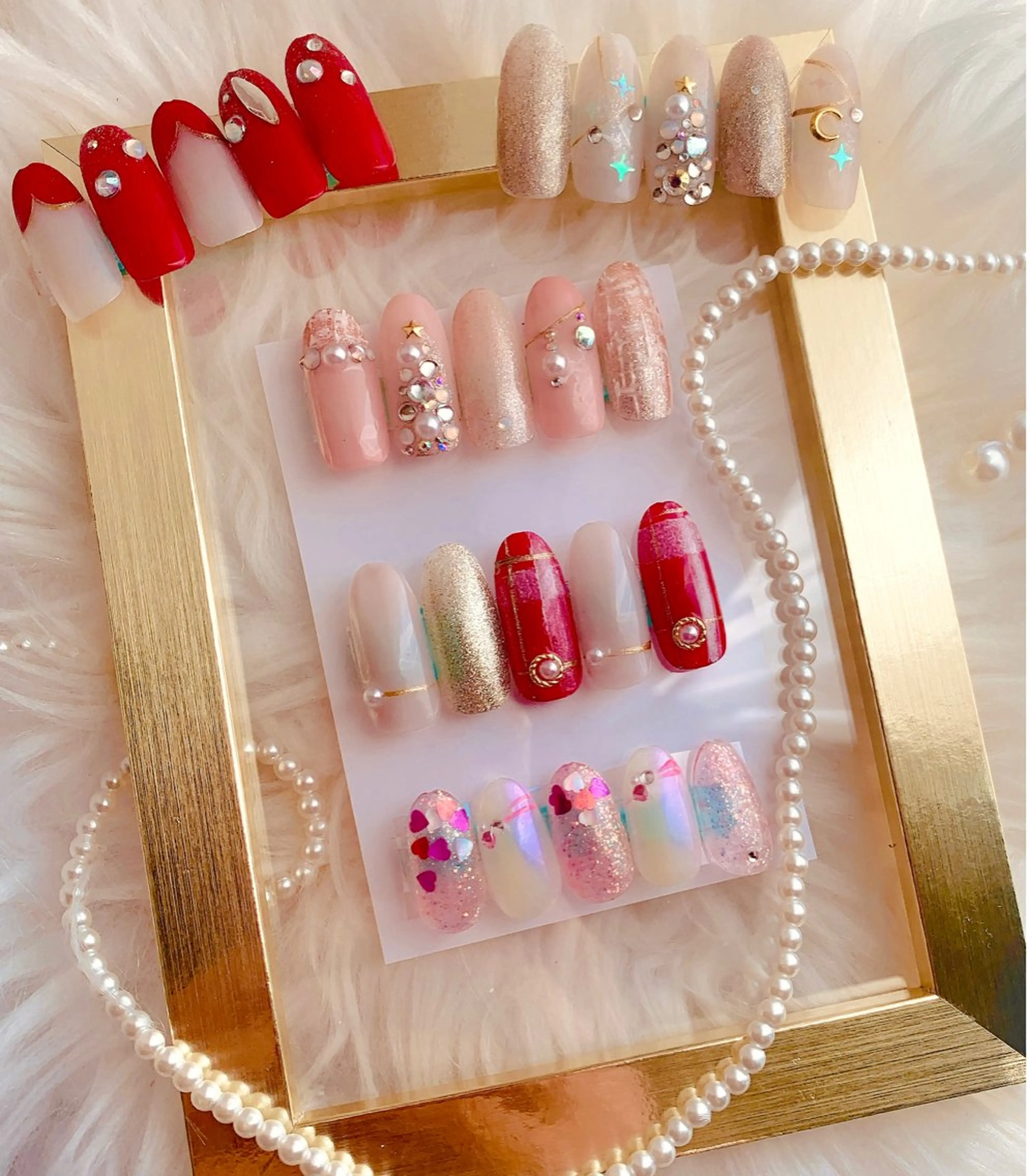 ネイル 高島 夏海のネイルデザイン