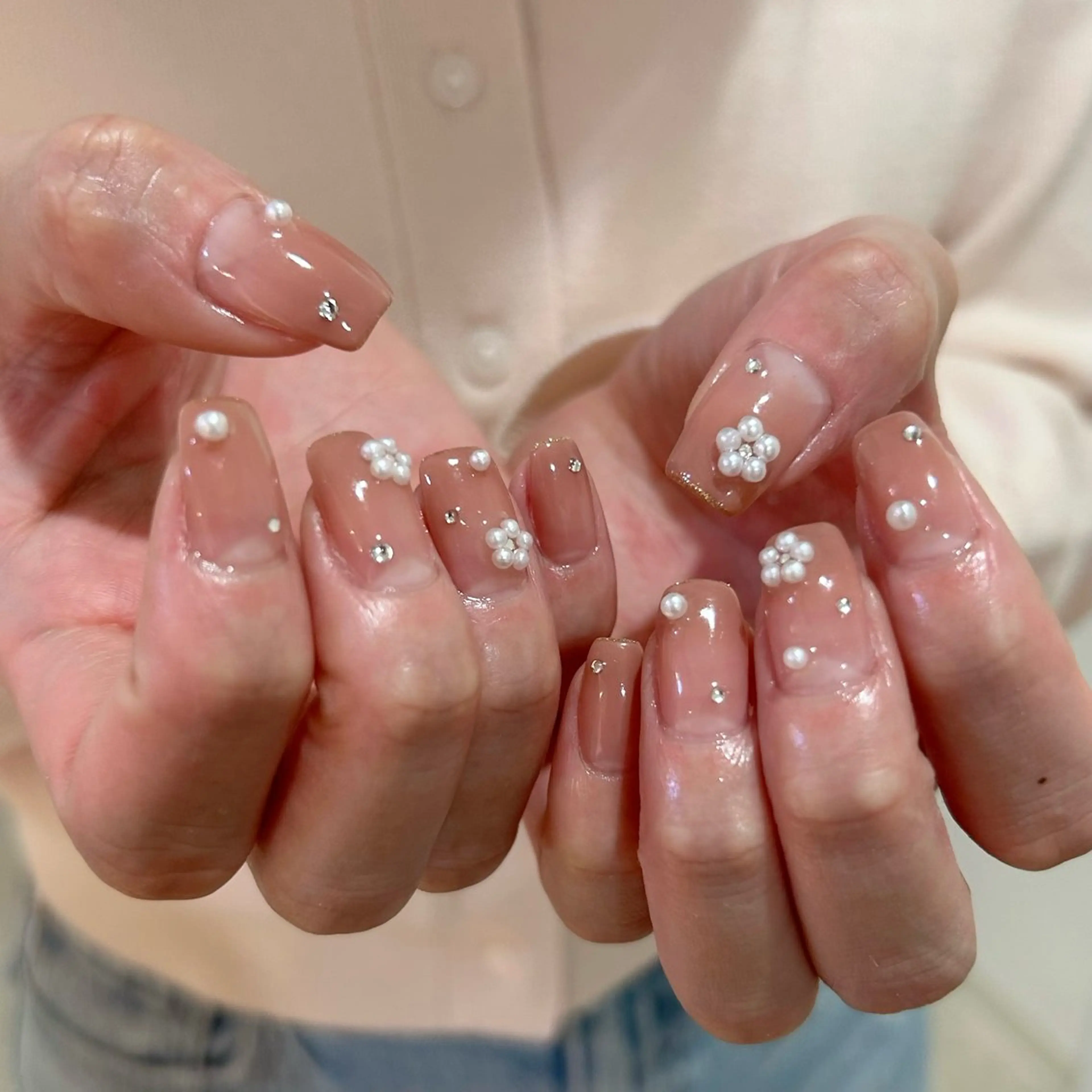 ネイル ハンドネイル Bianca栄店 みさとのネイルデザイン