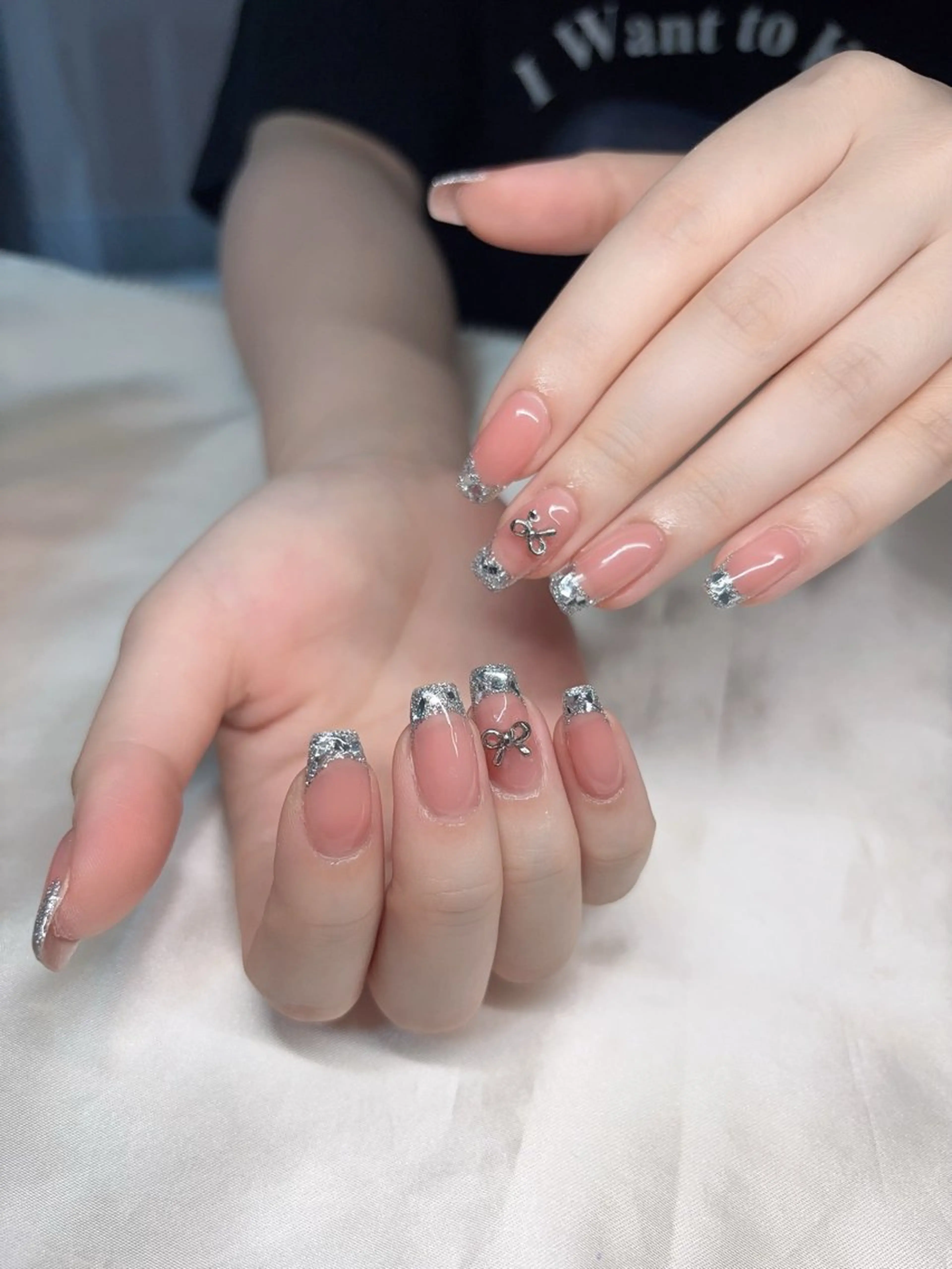 ネイル 韓国ネイル 持ち込み ニュアンスネイル ネイルチップ ハンドネイル TABI ANA.CHUOのネイルデザイン