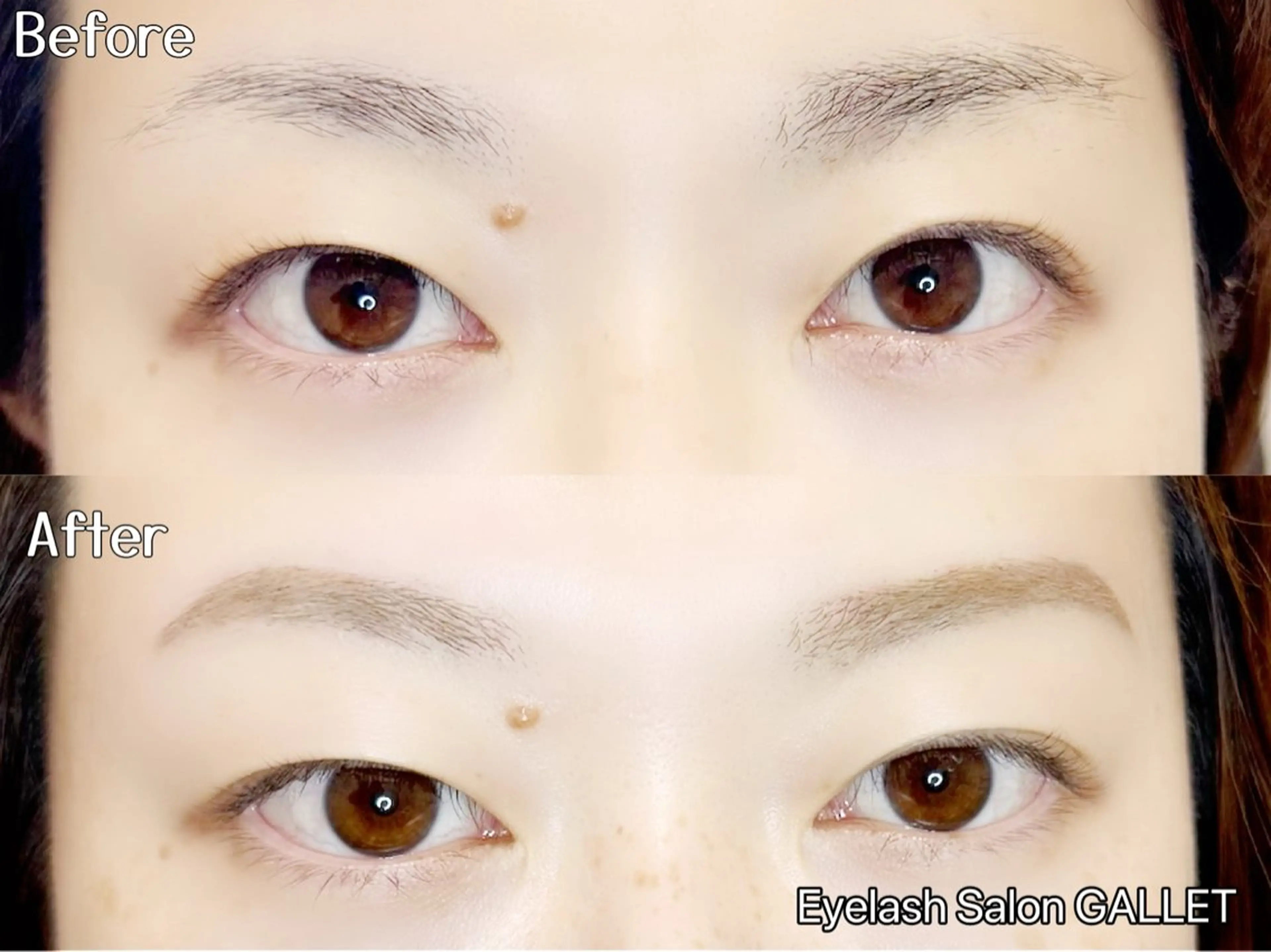 【モニター価格】完全オーダーメイド美眉スタイリング（Wax脱毛、間引き、仕上げのラストにはメイクレッスン付）の写真