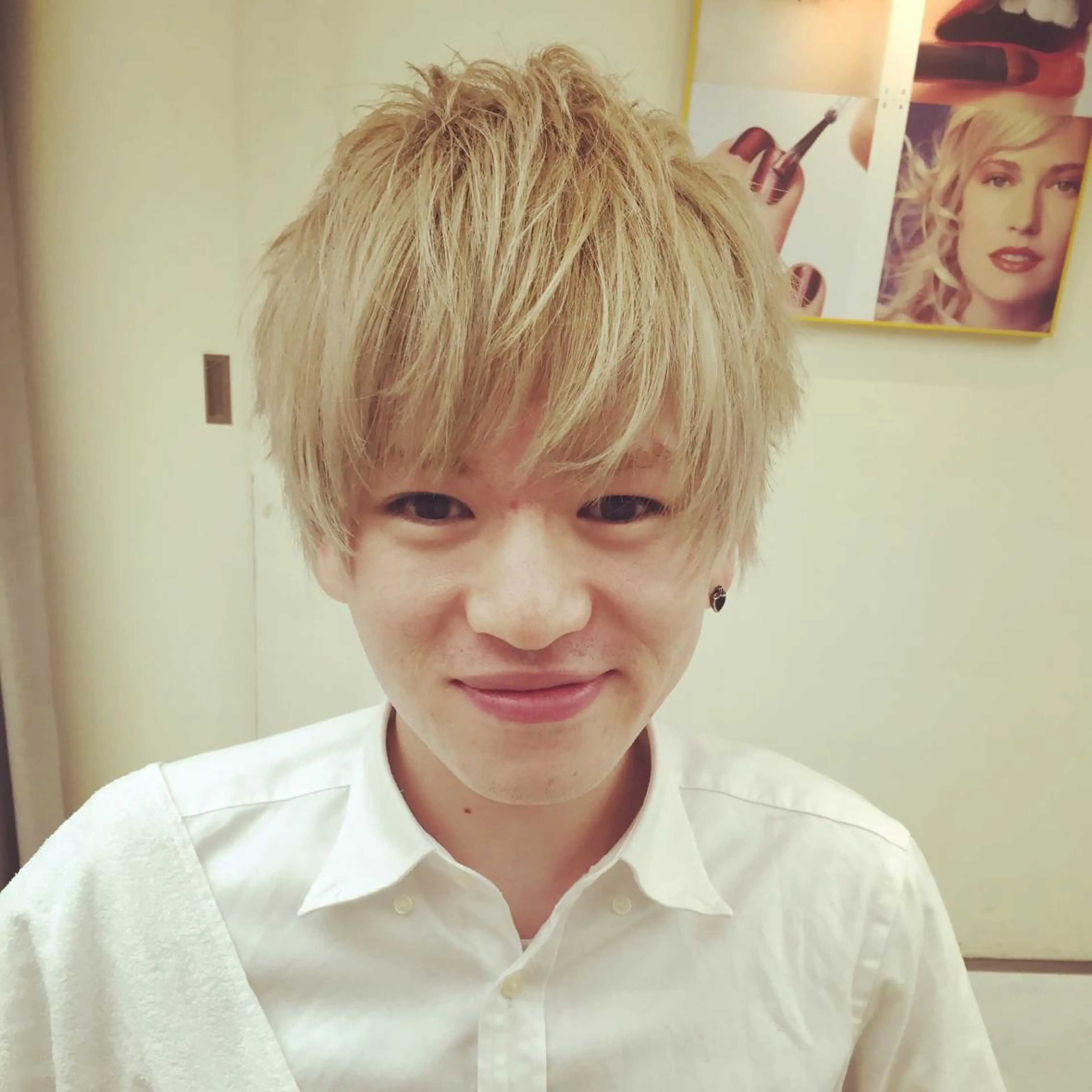 ショート メンズ マッシュ レイヤーカット sato yoのヘアスタイル